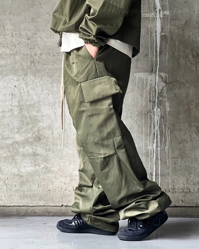 ESSENTIALS / TEXTURED NYLON FIELD PANT (130BT244800F)