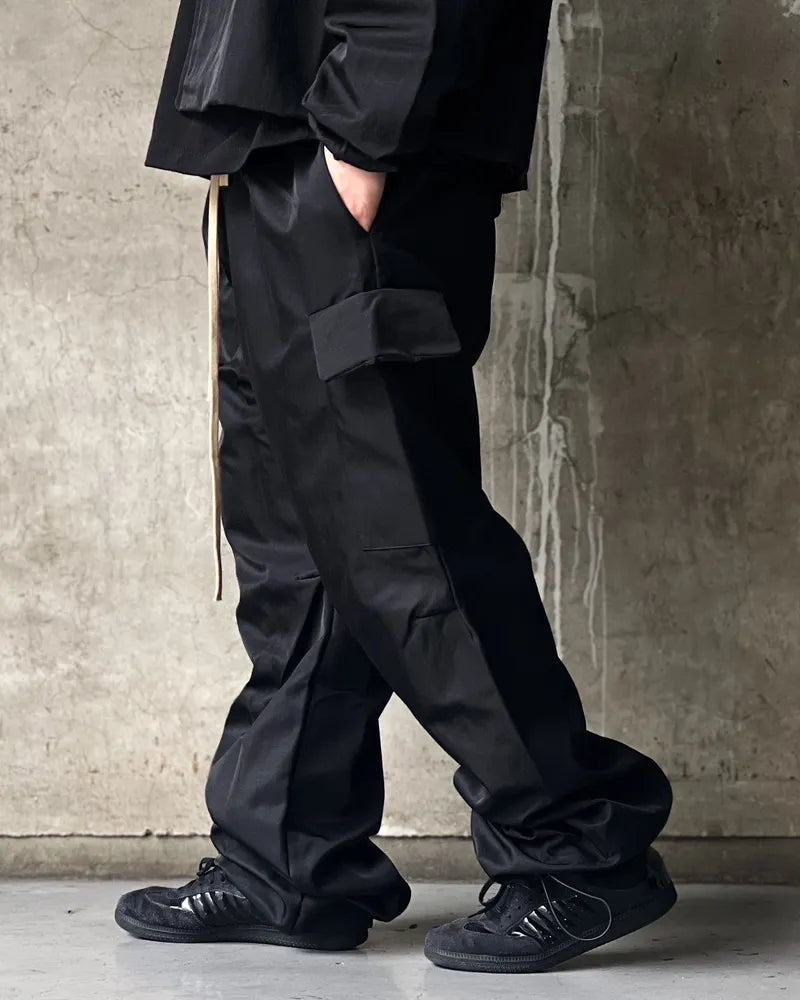 ESSENTIALS / TEXTURED NYLON FIELD PANT (130BT244800F)