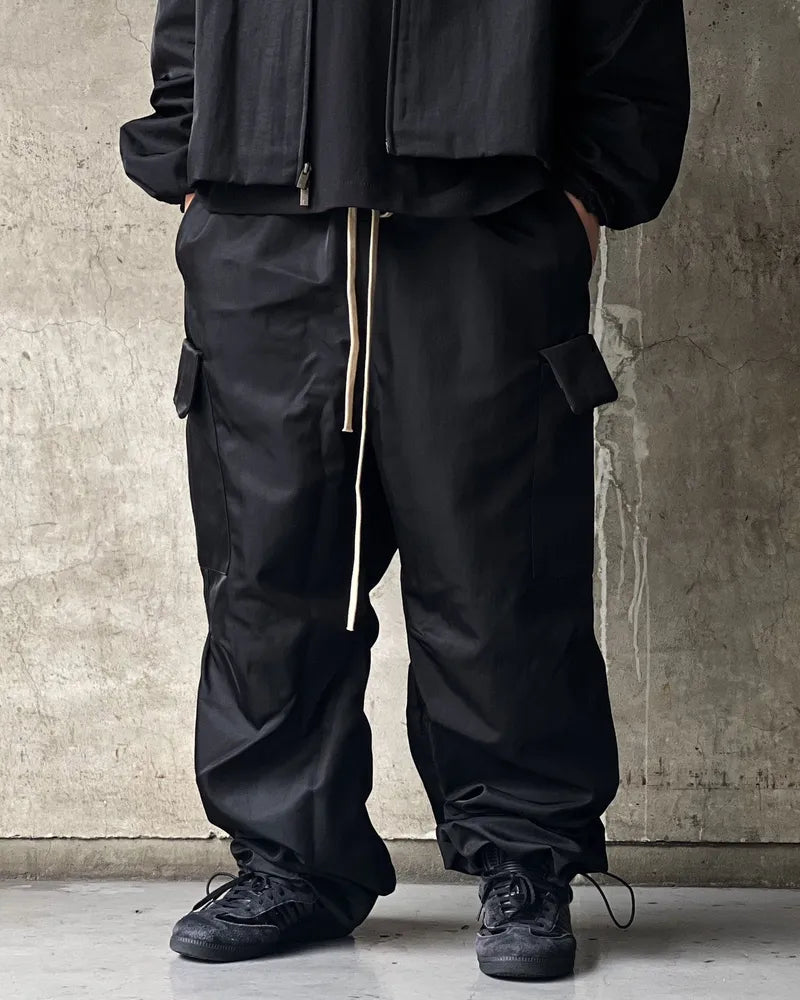 ESSENTIALS / TEXTURED NYLON FIELD PANT (130BT244800F)