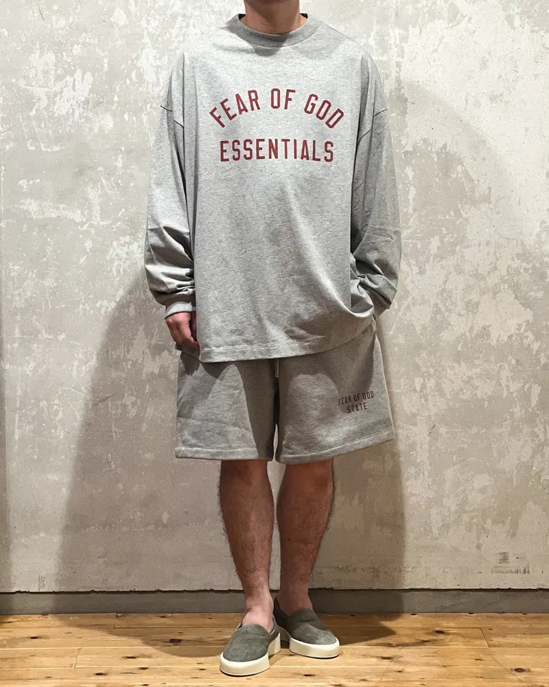 ESSENTIALS / JERSEY LONG SLEEVE TEE (125BT244200F)