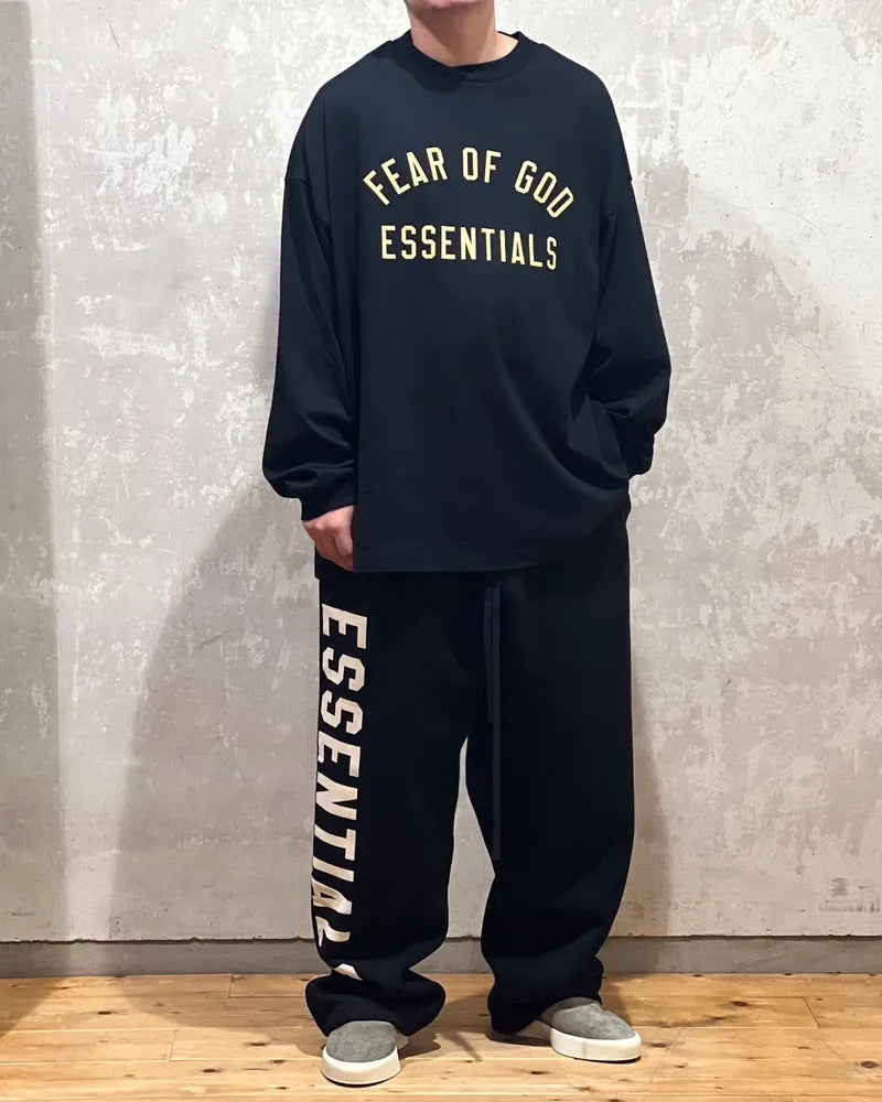 ESSENTIALS / JERSEY LONG SLEEVE TEE (125BT244200F)