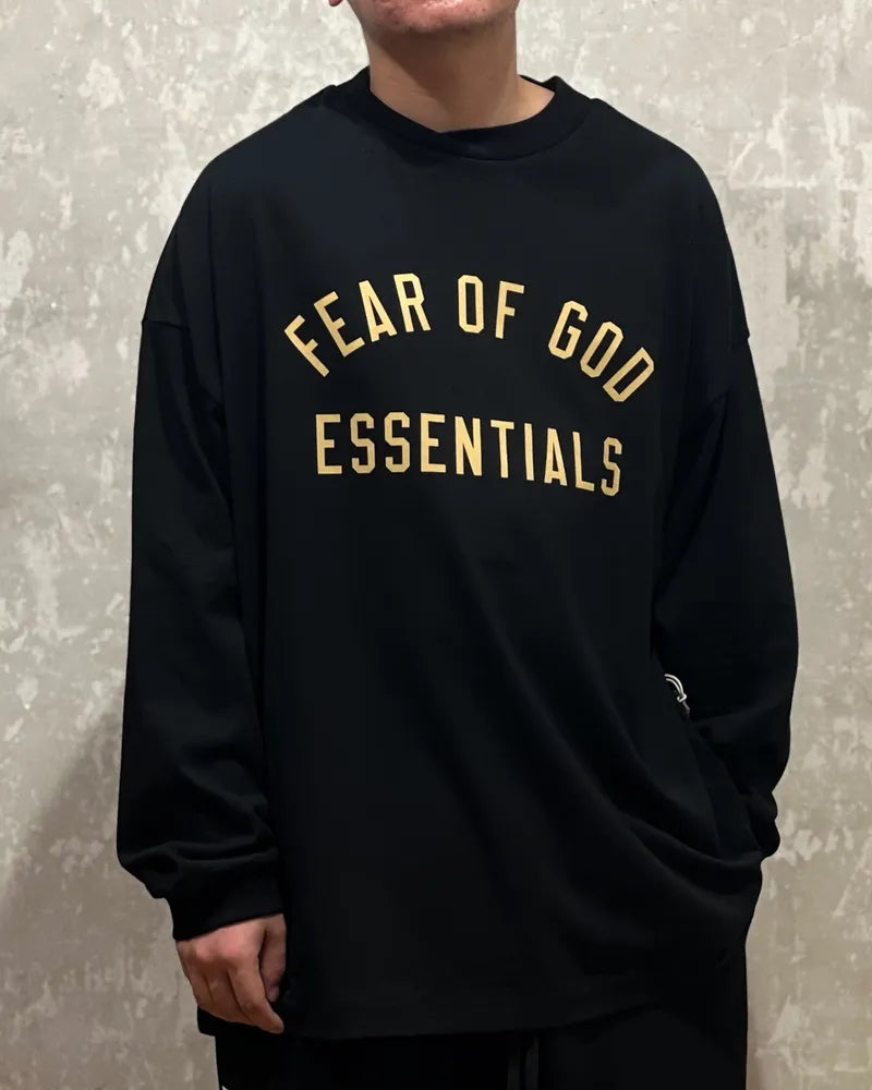 ESSENTIALS / JERSEY LONG SLEEVE TEE (125BT244200F)