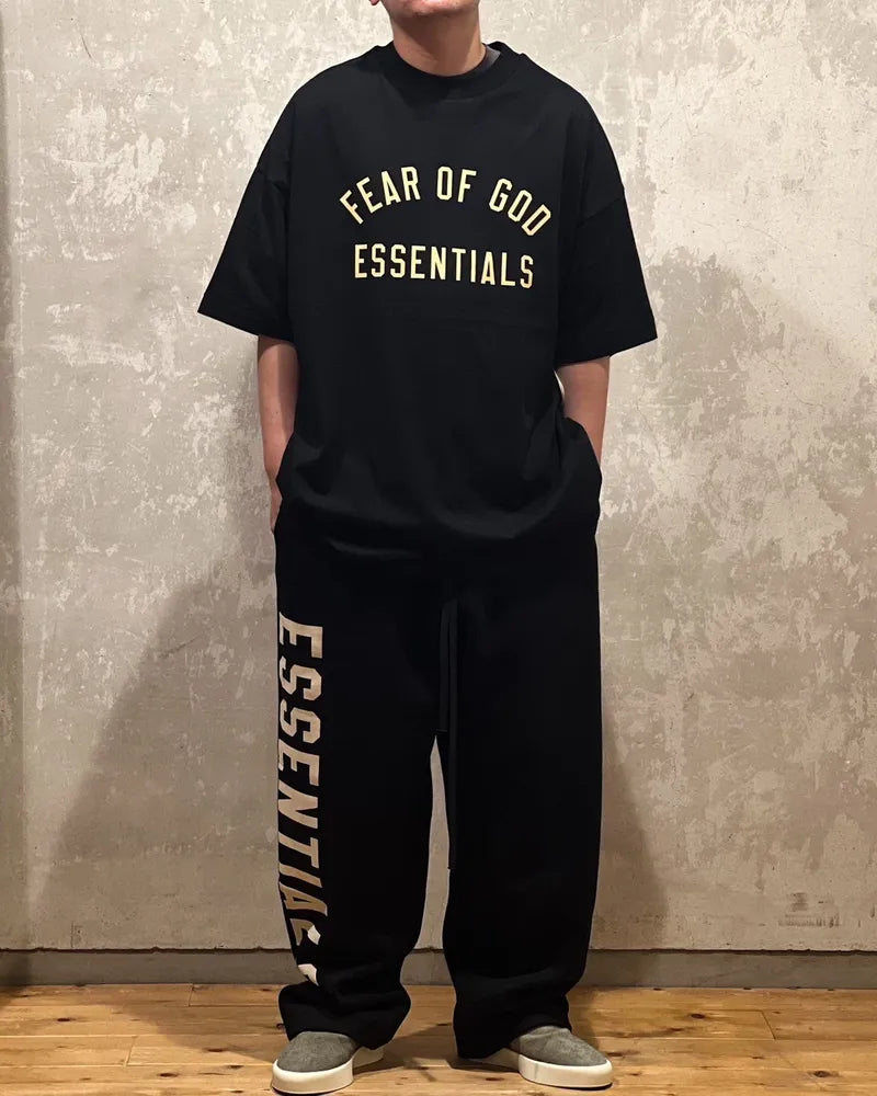 ESSENTIALS / JERSEY CREWNECK TEE (125BT244190F)