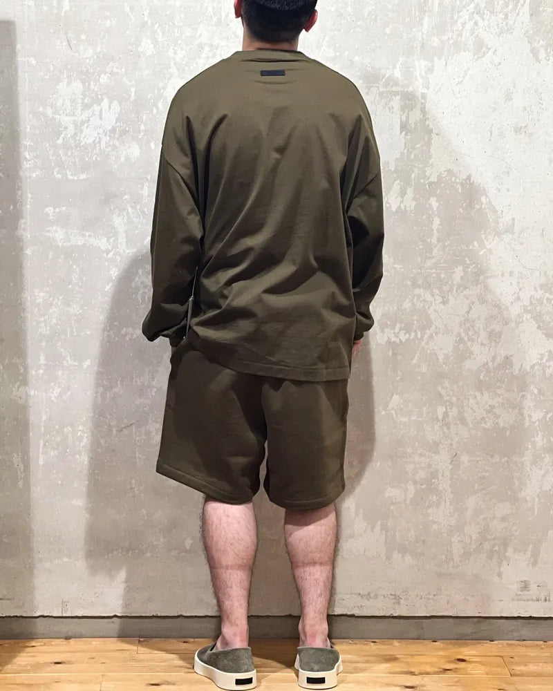 ESSENTIALS / FLEECE SOCCER SHORT (160BT243001F)