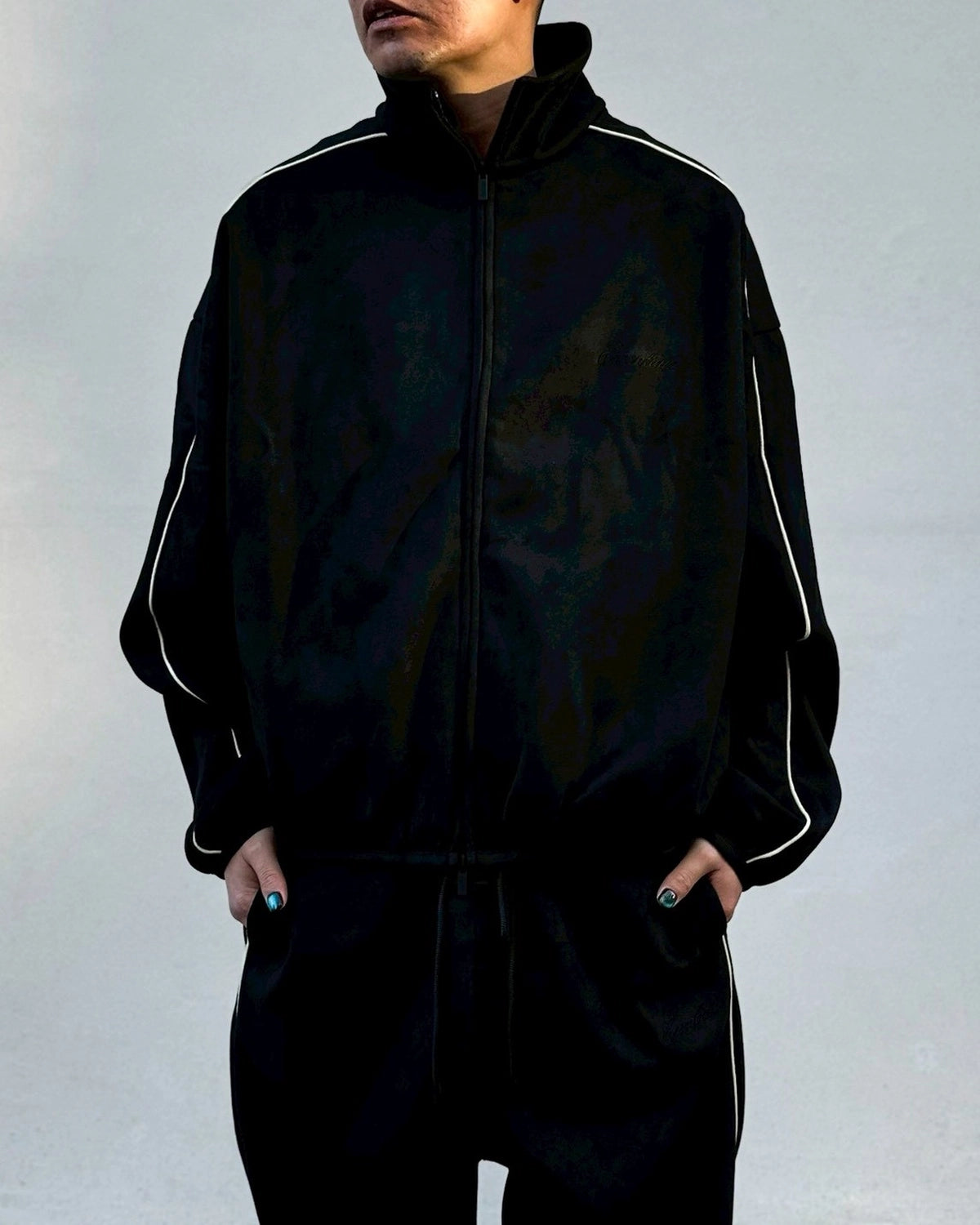 ESSENTIALS / SIGNATURE MODERN TRACK JACKET W/ PIPNG (192SP266941F)