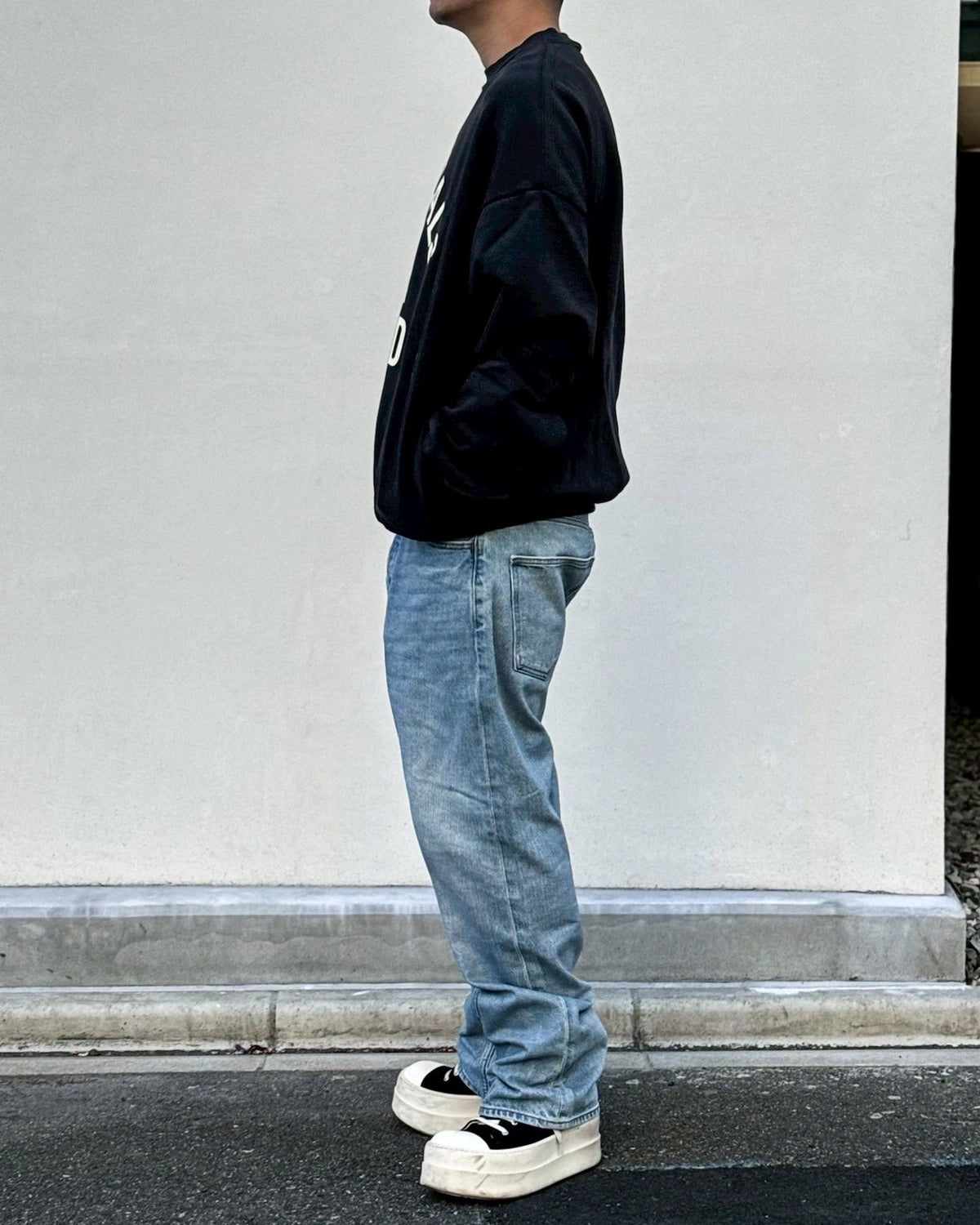 ESSENTIALS / CAMPUS 90'S CREWNECK SWEATSHIRT (192SP266591F)