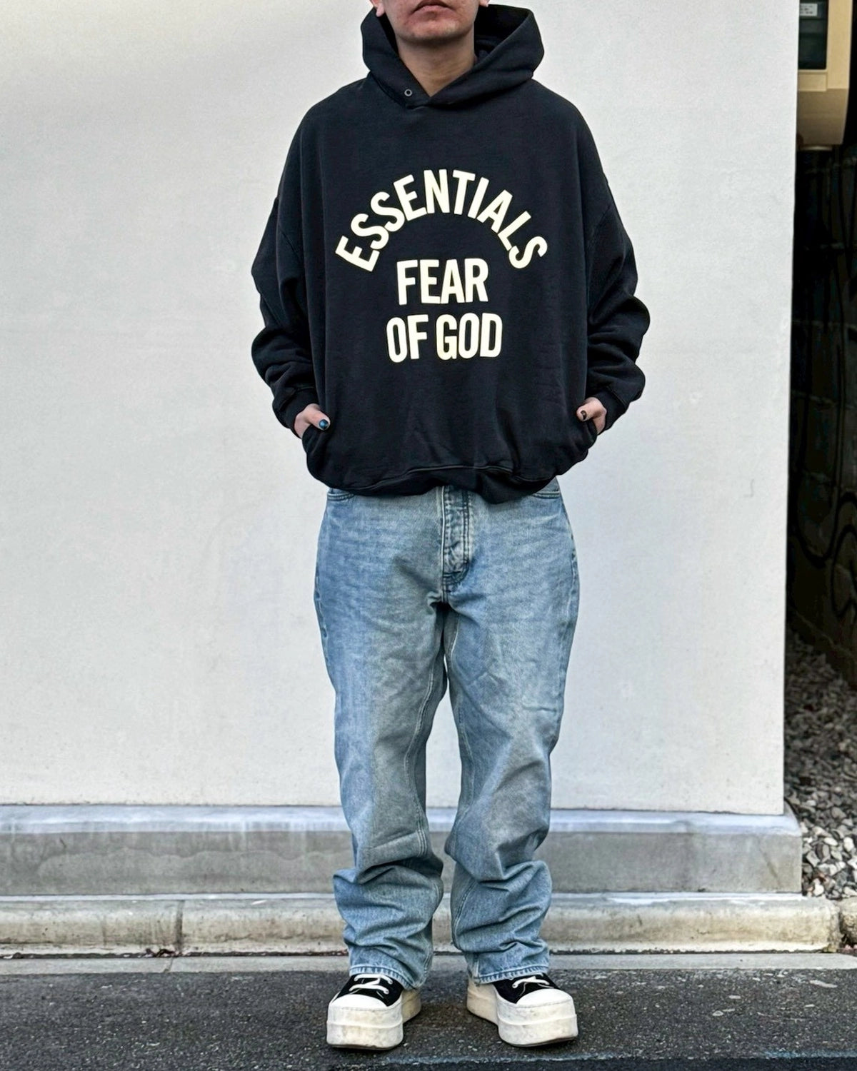 ESSENTIALS/HOODIE 