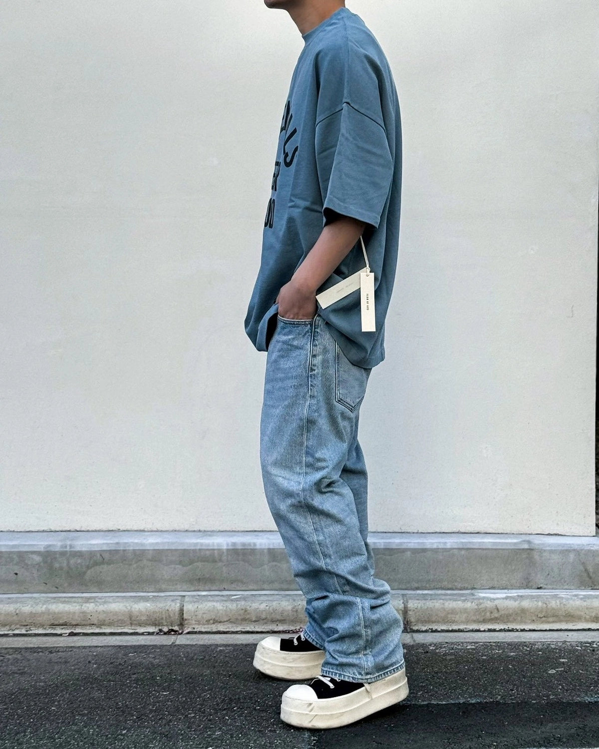 ESSENTIALS / CAMPUS 90'S SHORT SLEEVE TEE (125SP262001F)