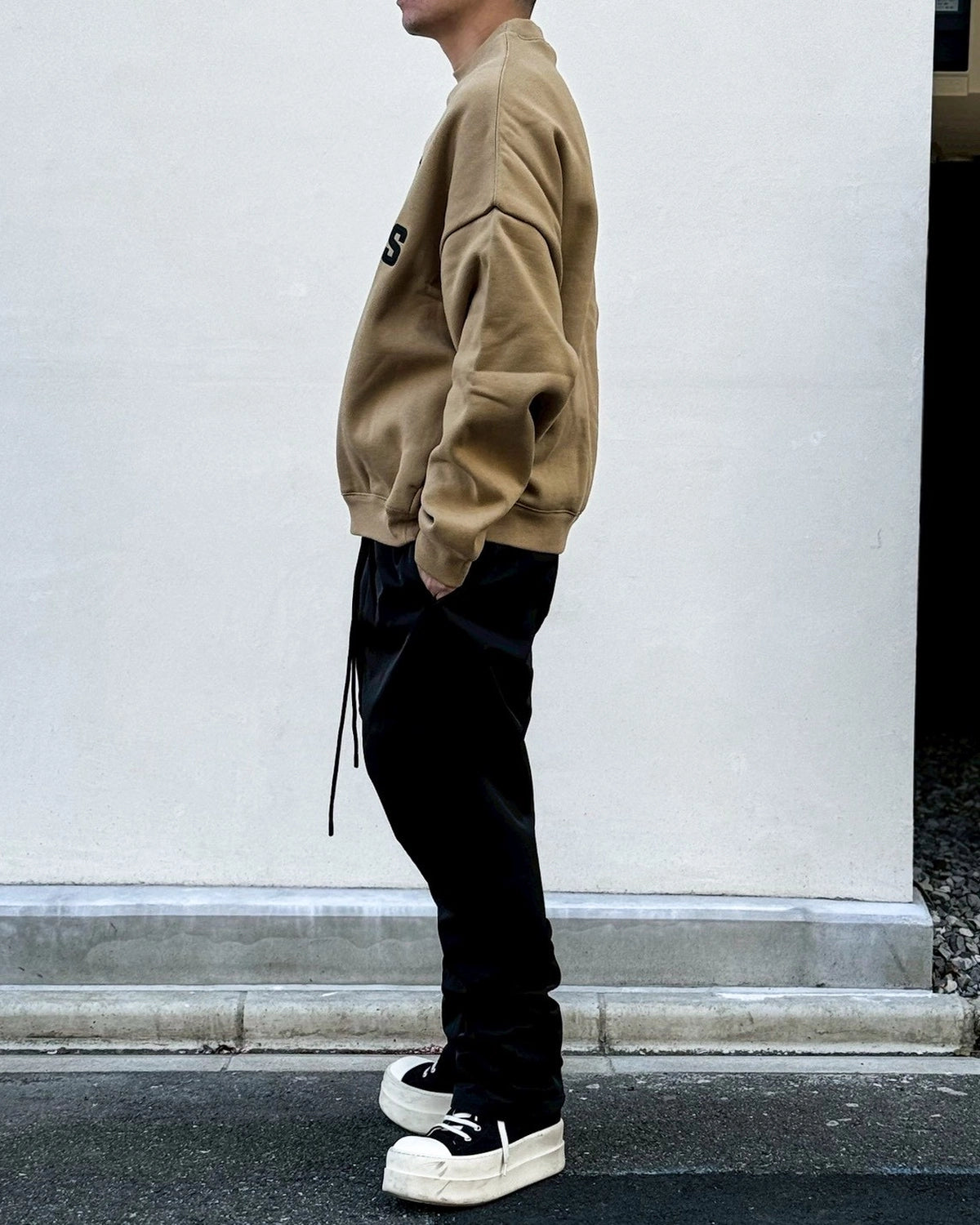 ESSENTIALS / PROPERTY LOUNGE CREWNECK SWEATSHIRT (192SP266921F)