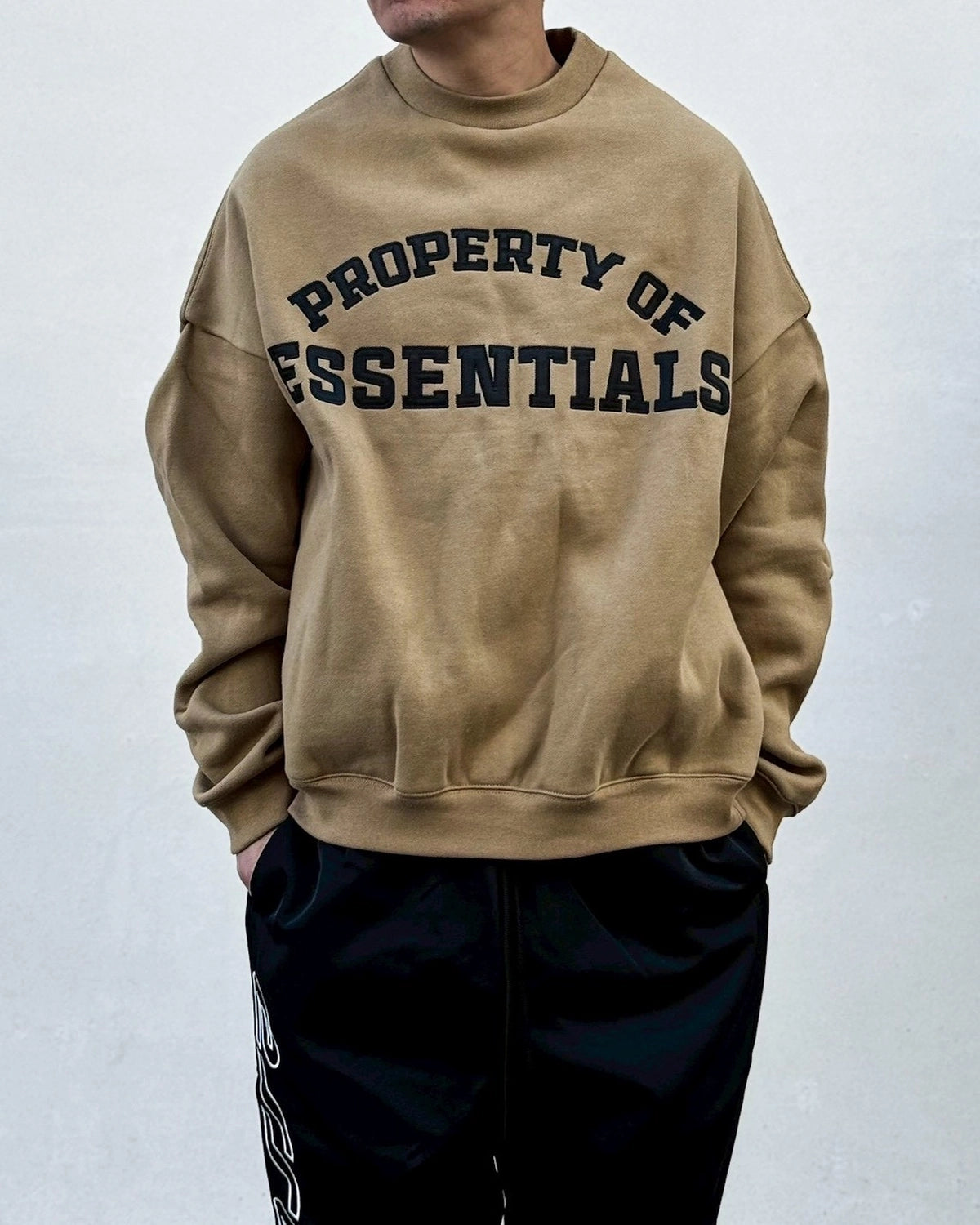 ESSENTIALS / PROPERTY LOUNGE CREWNECK SWEATSHIRT (192SP266921F)