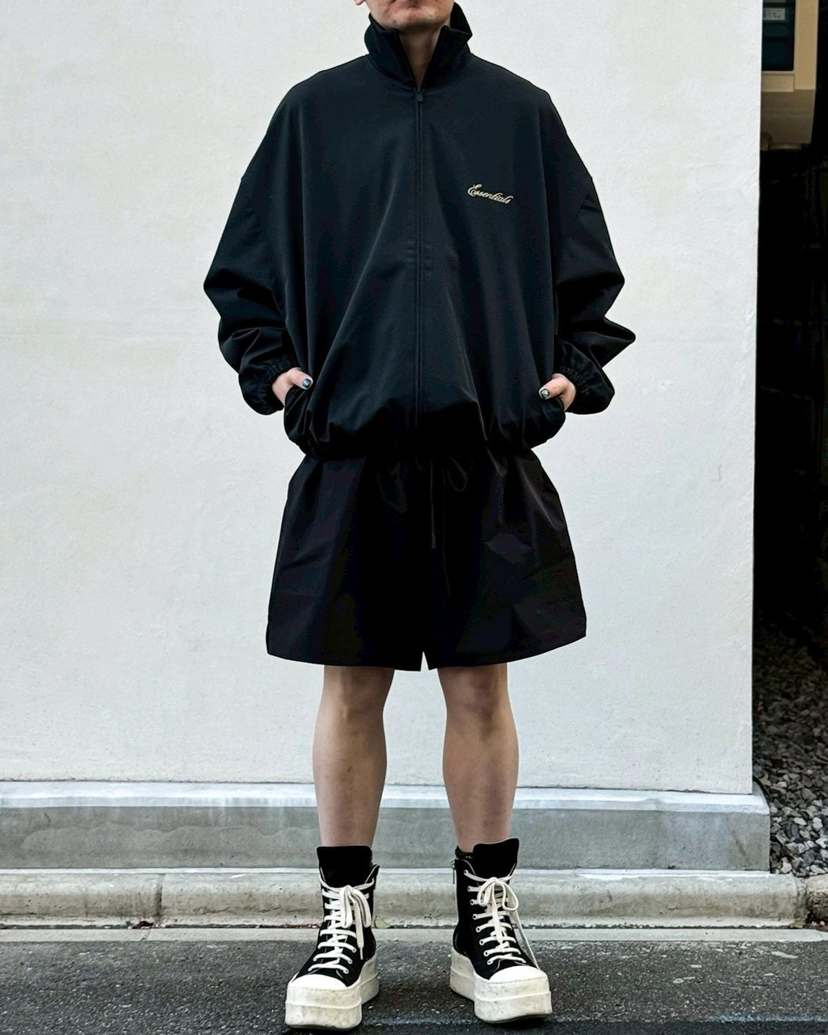 ESSENTIALS / SIGNATURE FULL ZIP TRACK JACKET (202SP264591F)