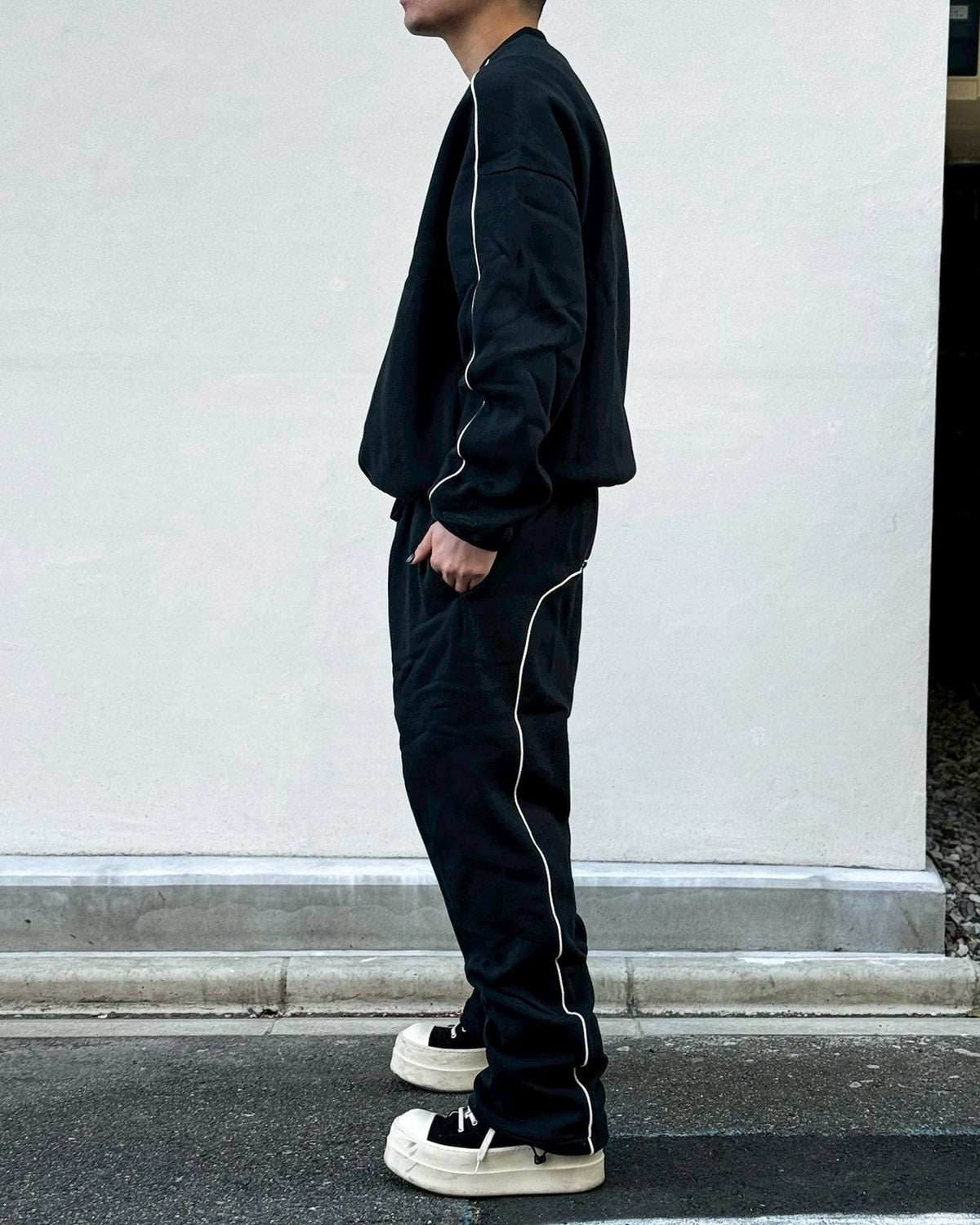 ESSENTIALS / ACTIVE TRACE CREWNECK SWEATSHIRT (192SP264071F)