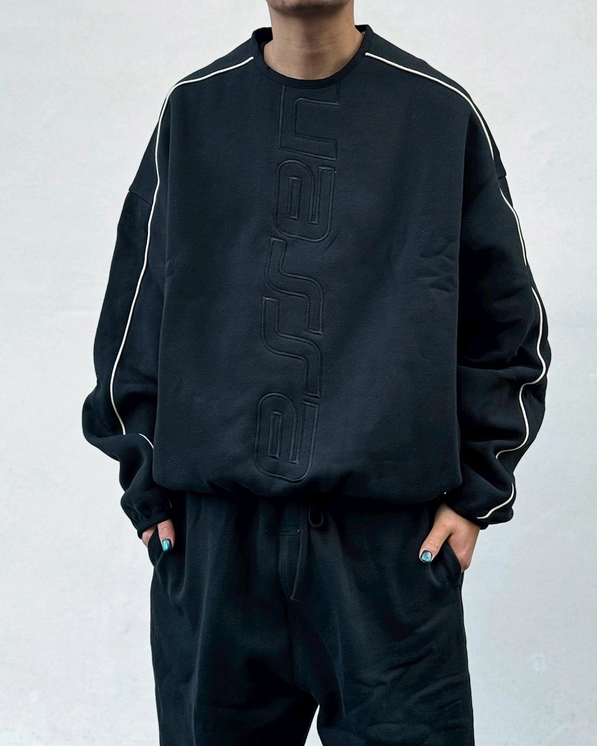 ESSENTIALS / ACTIVE TRACE CREWNECK SWEATSHIRT (192SP264071F)