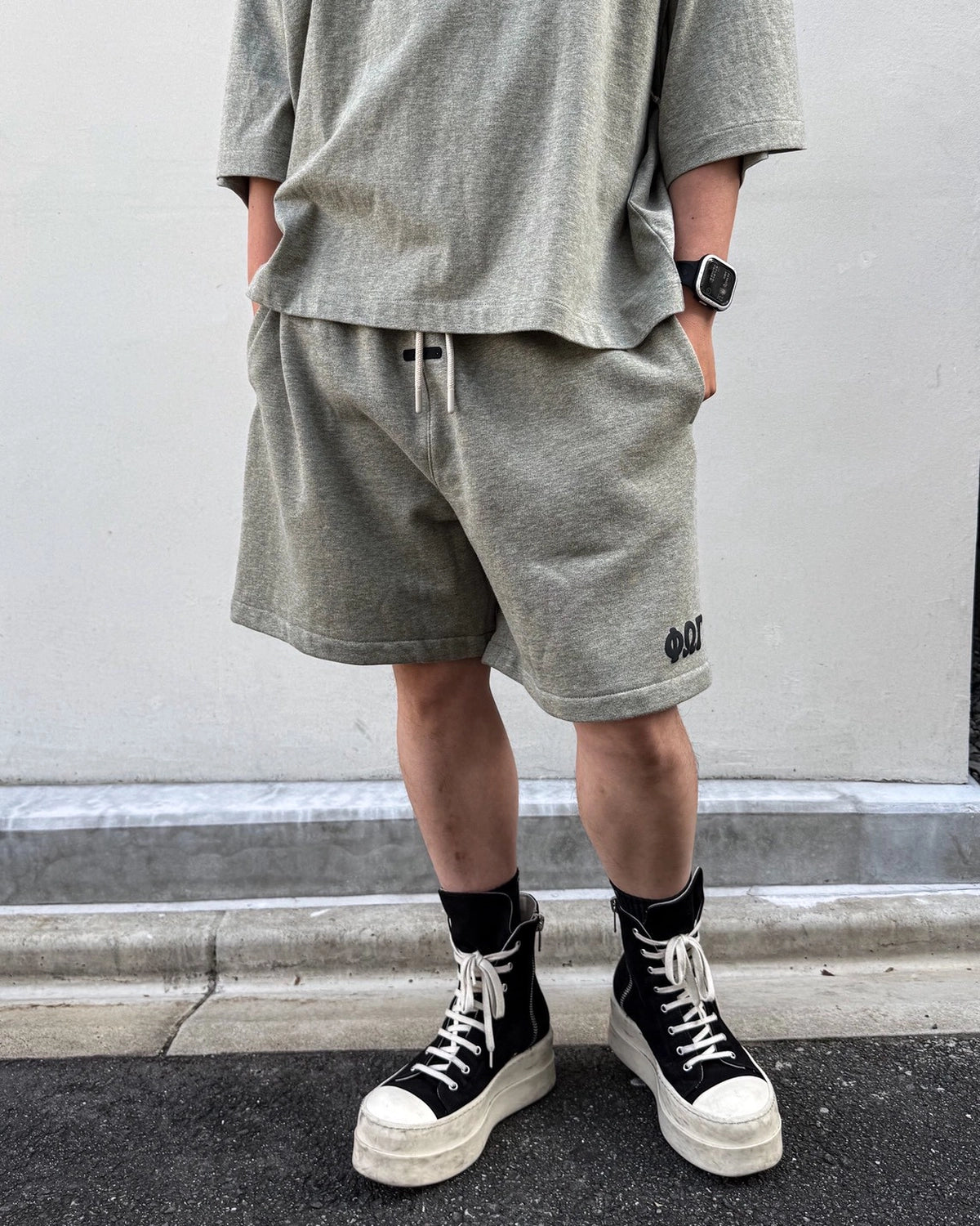 ESSENTIALS / Classic Sweatshort (RW00350-0144)