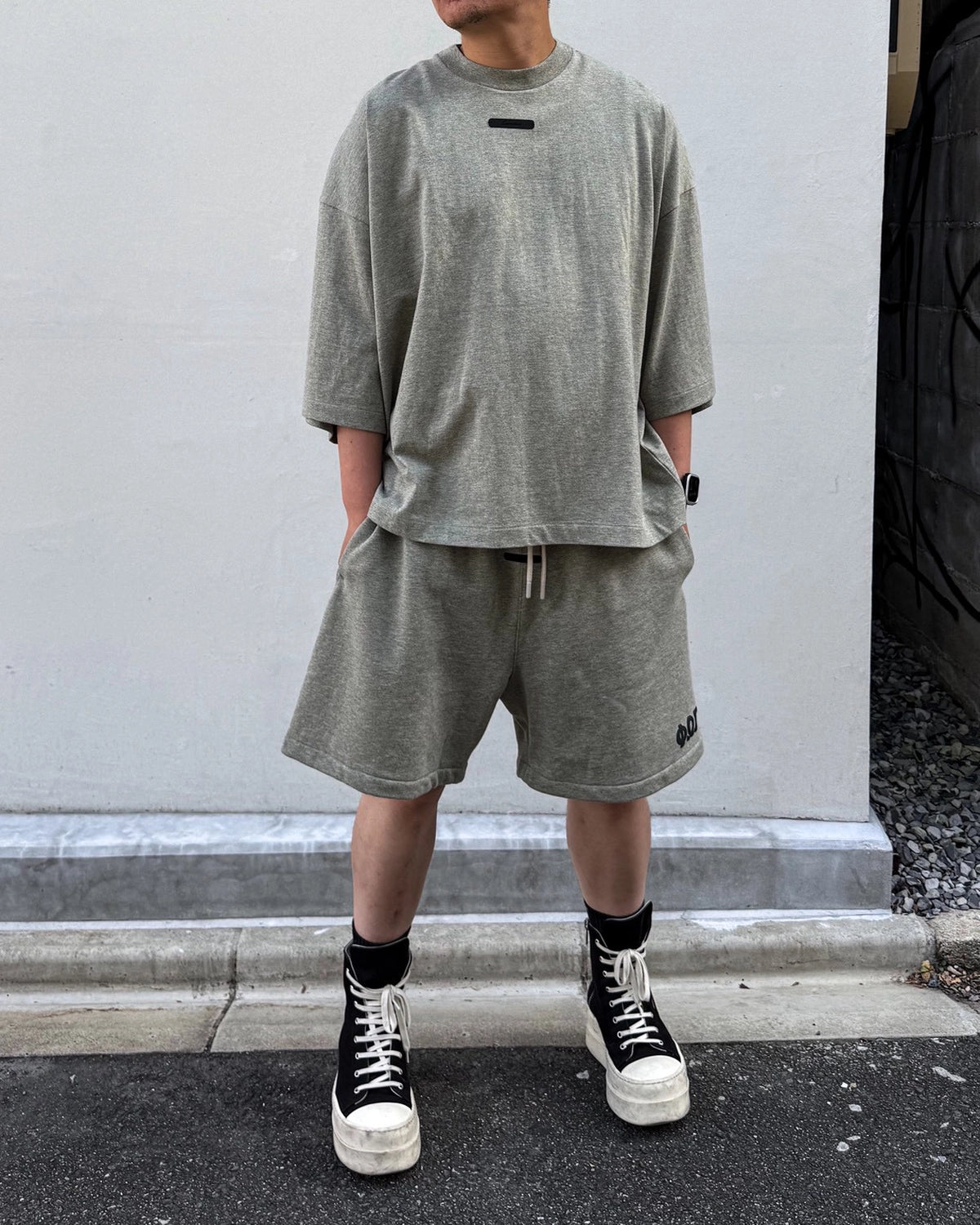 ESSENTIALS / Classic Sweatshort (RW00350-0144)