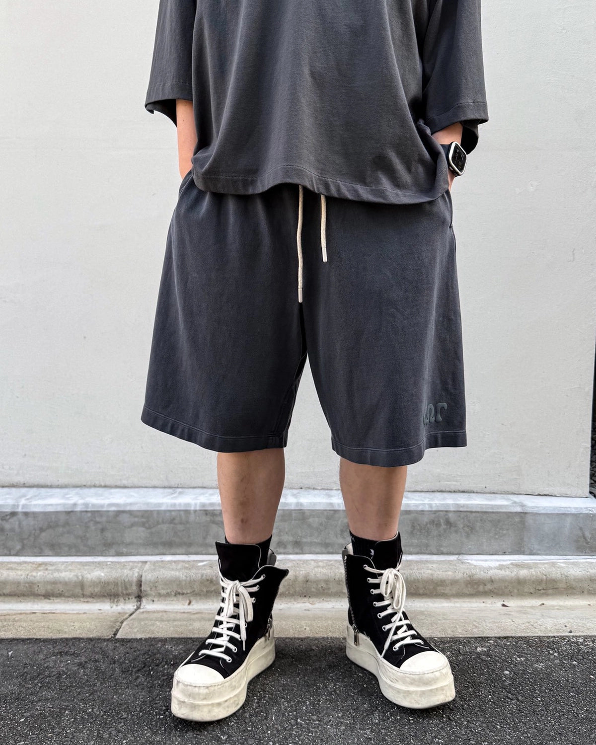 ESSENTIALS / Heavy Jersey 90s Sweatshort (RW00277-0146)