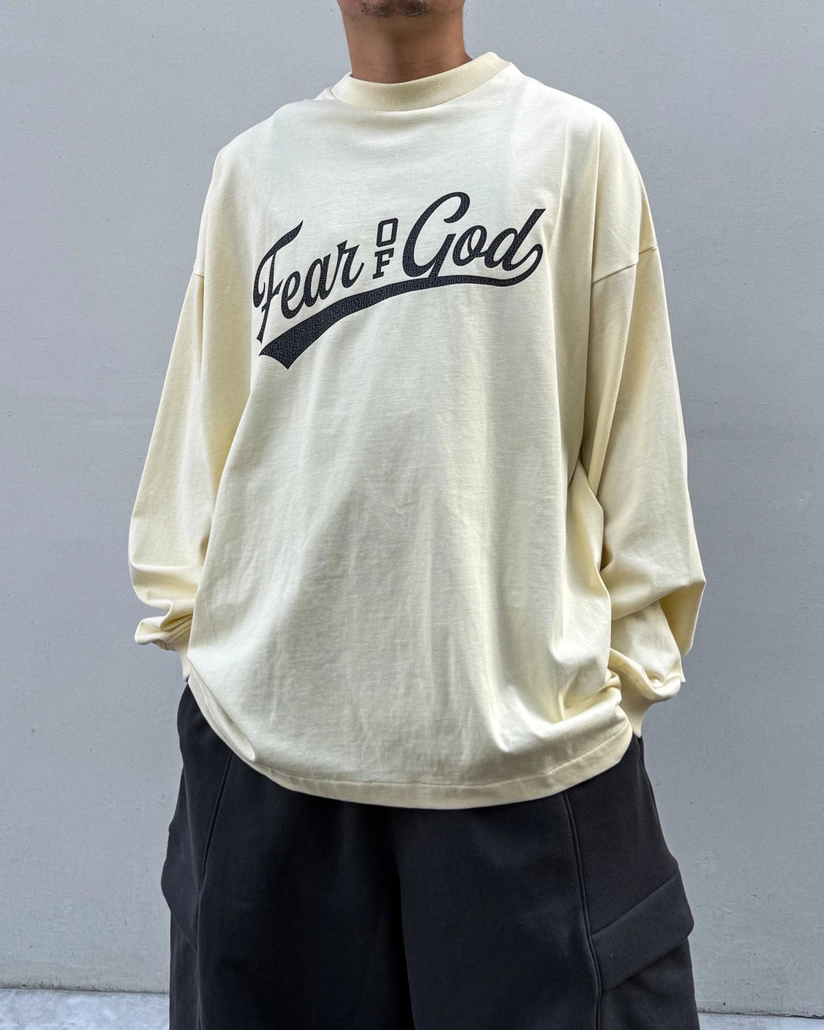 ESSENTIALS / Merch Long Sleeve Tee (RW00272-0037)