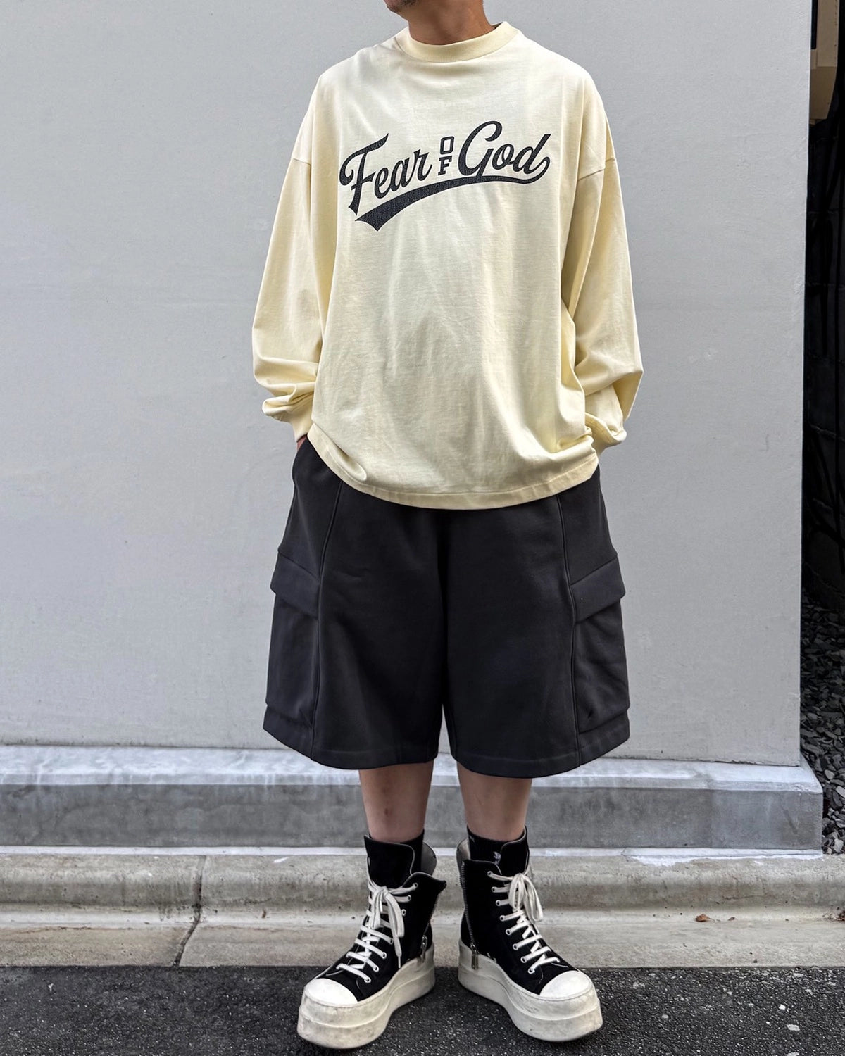 ESSENTIALS / Merch Long Sleeve Tee (RW00272-0037)