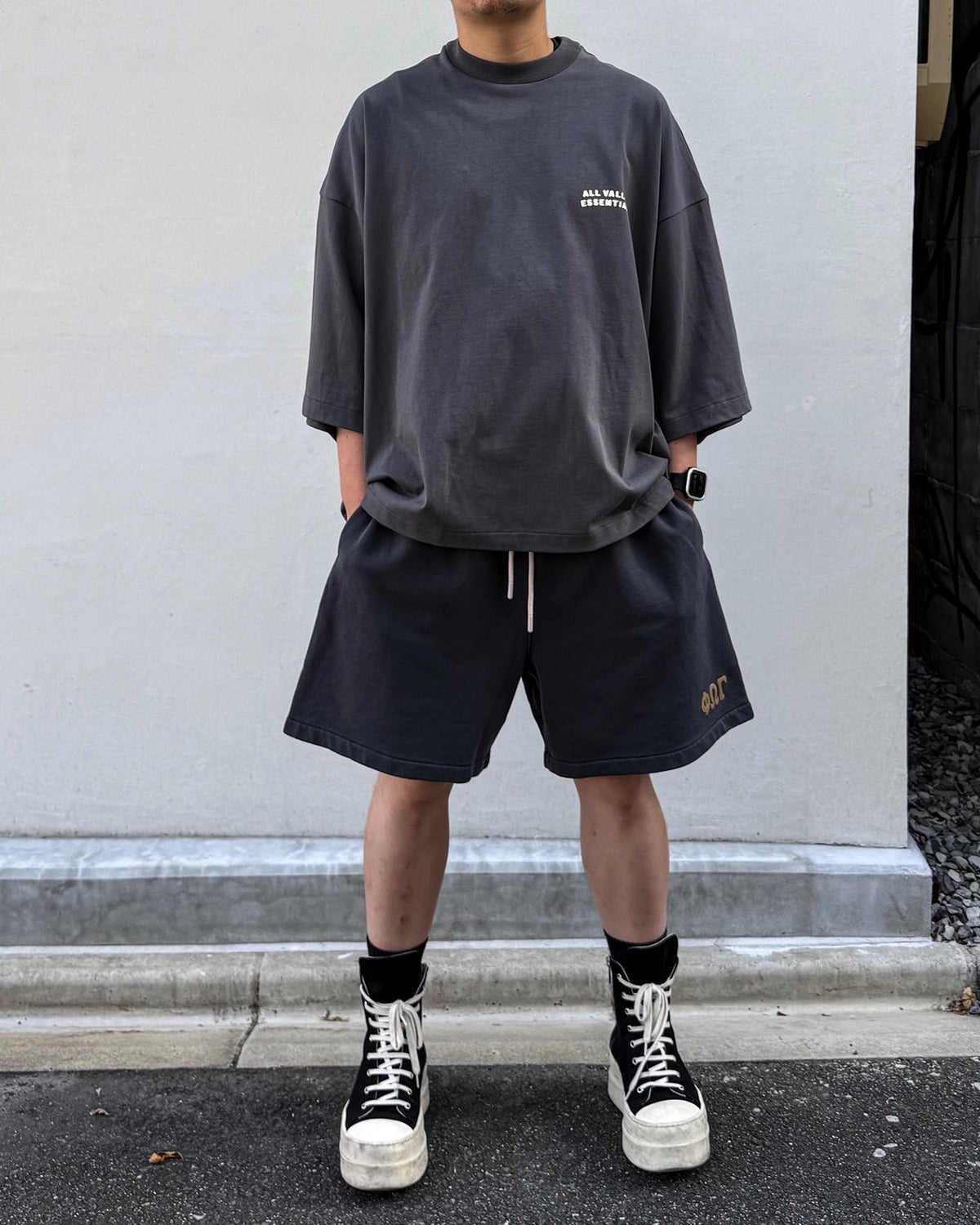 ESSENTIALS / Classic Sweatshort (RW00350-0144)