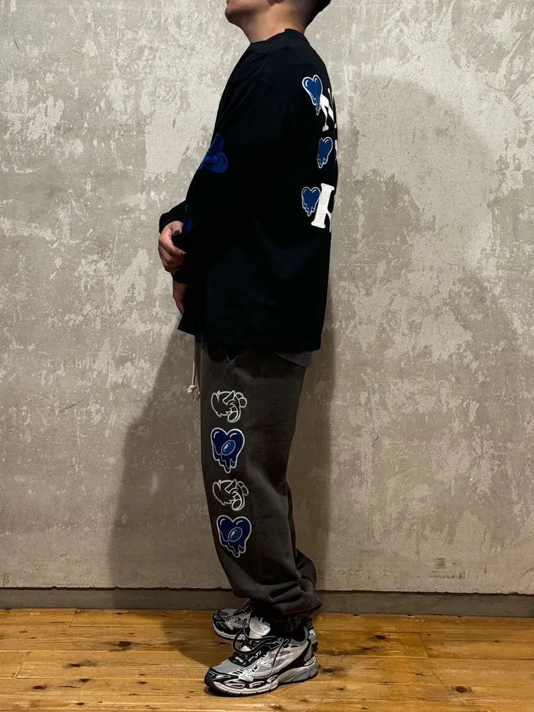 Emotionaly Unavailable / × COIN PARKING DELIVERY  CPD LOGO SWEAT PANTS (EU-YS1-0000-C04)