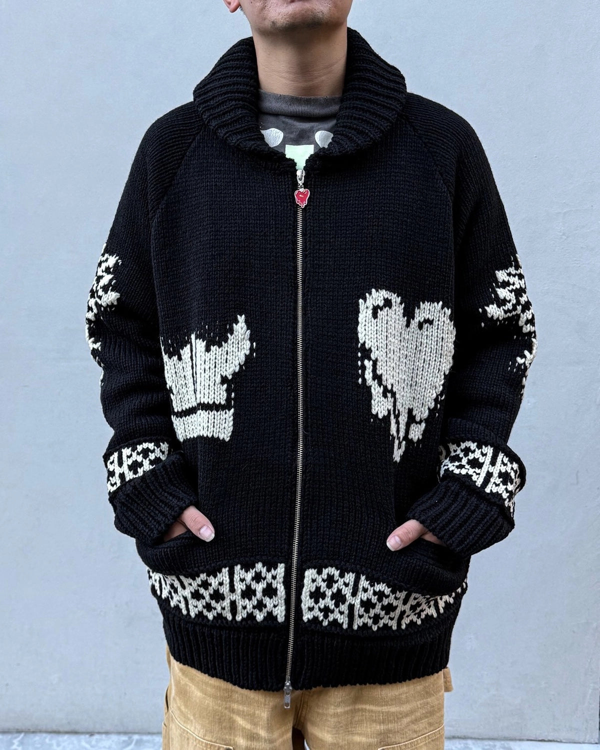 Emotionaly Unavailable / EU ND KNIT JACKET (EU-MK1-0000-014)
