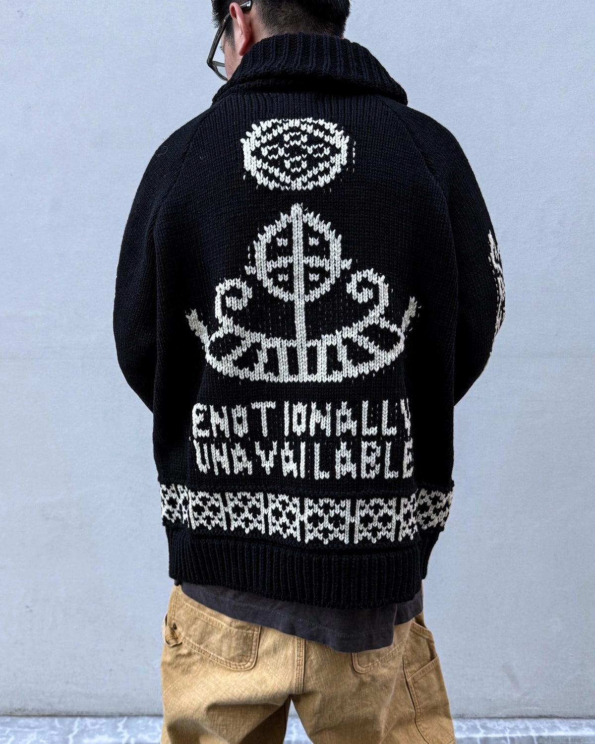Emotionaly Unavailable / EU ND KNIT JACKET (EU-MK1-0000-014)