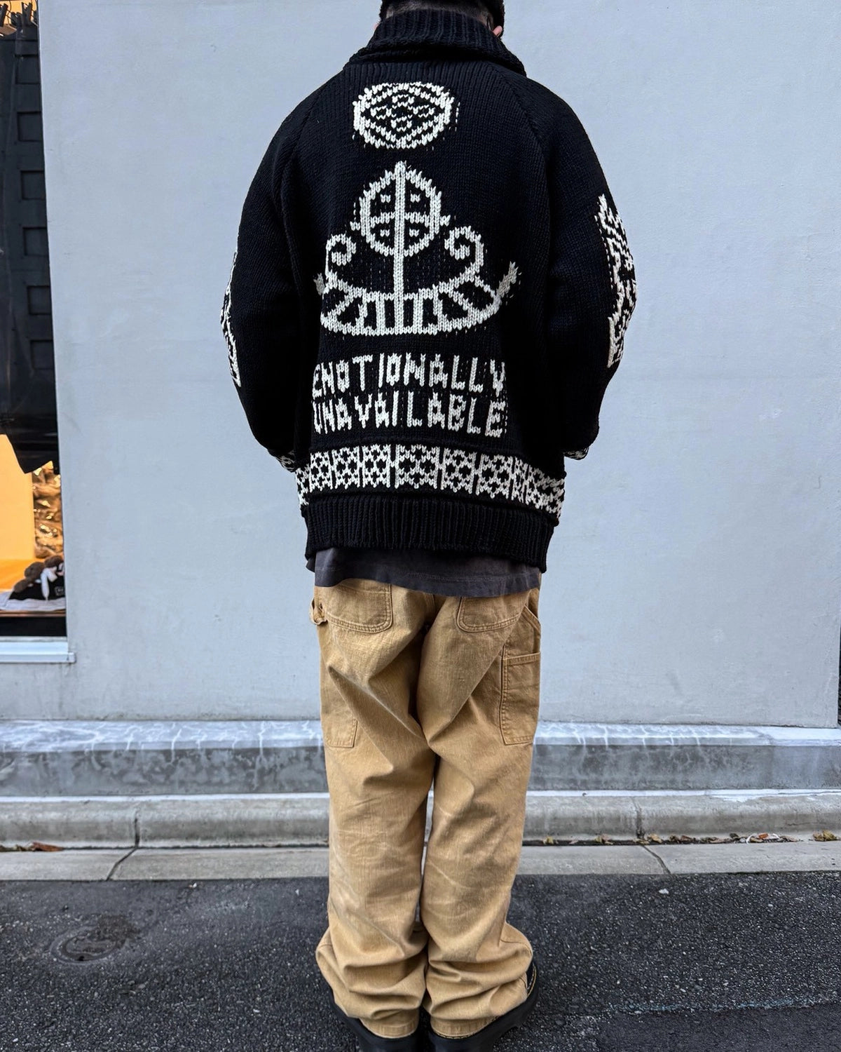 Emotionaly Unavailable / EU ND KNIT JACKET (EU-MK1-0000-014)