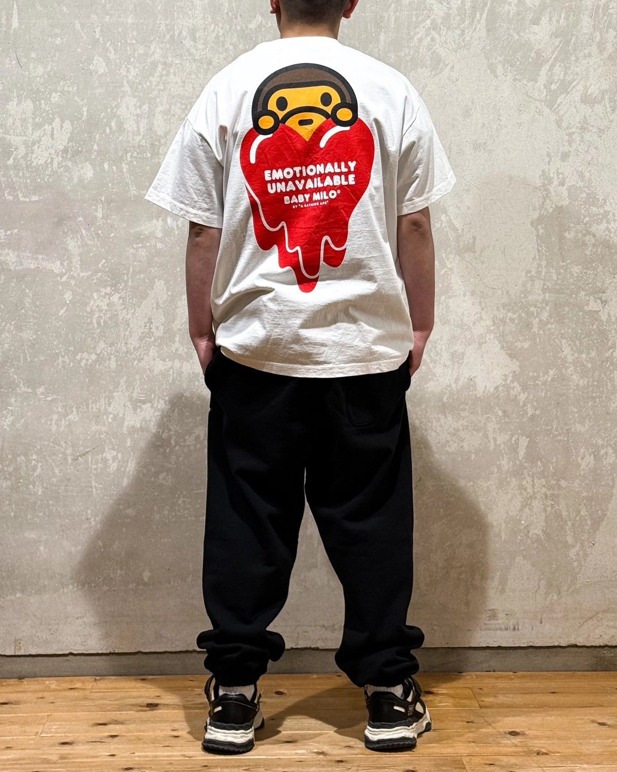 Emotionaly Unavailable × A BATHING APE®︎ /  EU MILO SS TEE (EU-HR8-0000-C32)