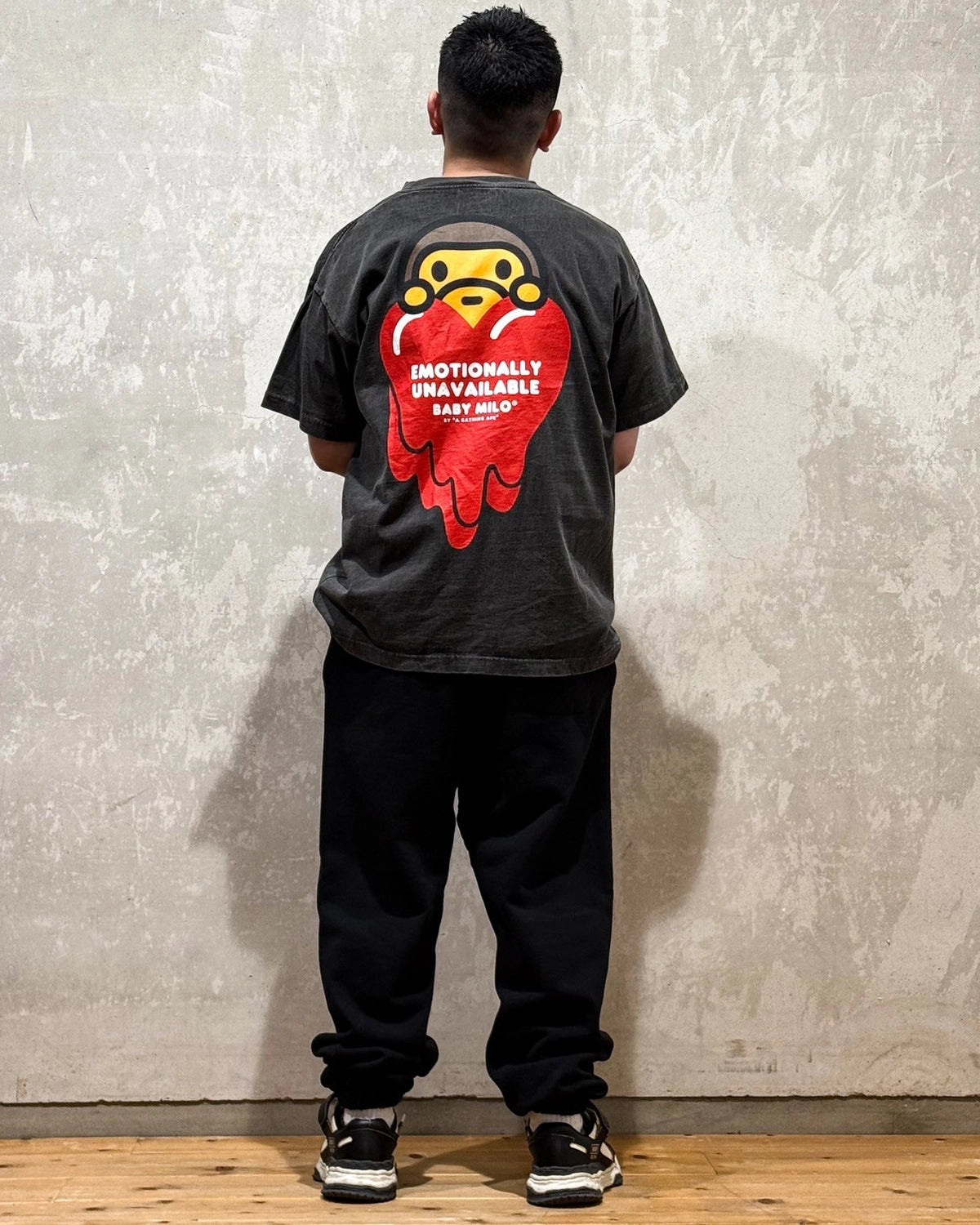 Emotionaly Unavailable × A BATHING APE®︎ /  EU MILO SS TEE (EU-HR8-0000-C32)