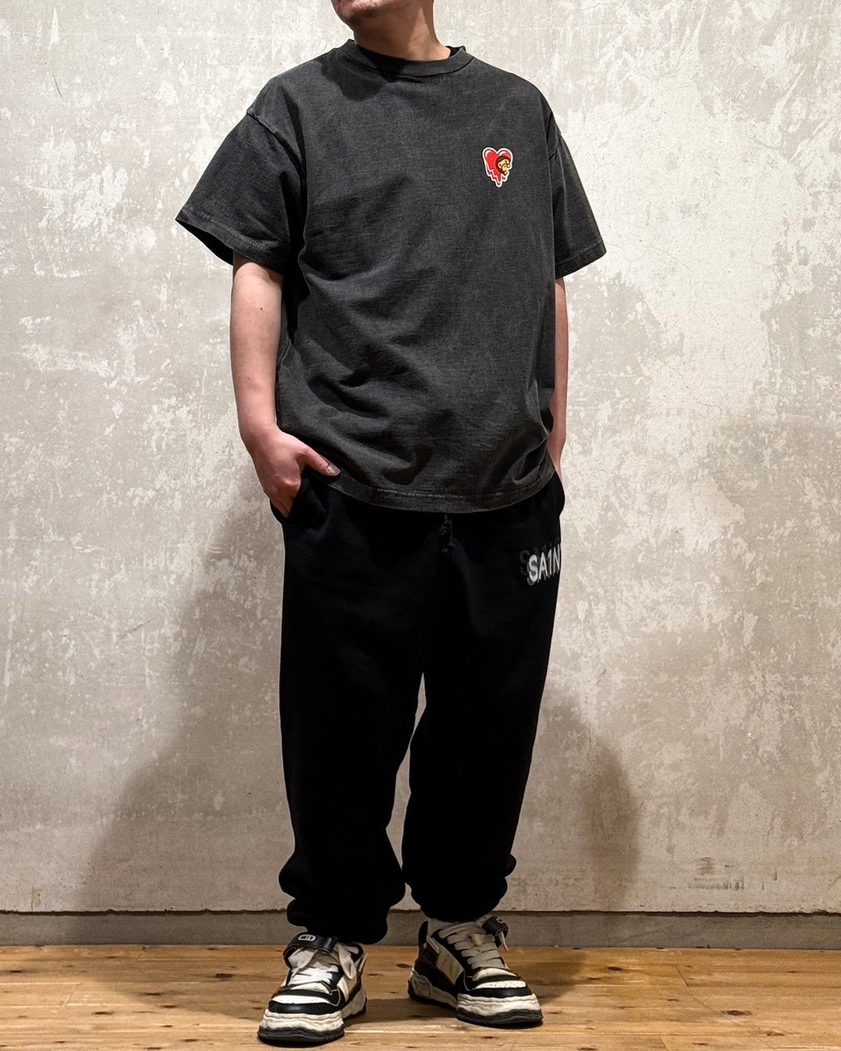 Emotionaly Unavailable × A BATHING APE®︎ /  EU MILO SS TEE (EU-HR8-0000-C32)