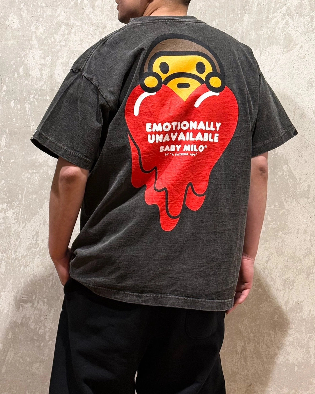 Emotionaly Unavailable × A BATHING APE®︎ /  EU MILO SS TEE (EU-HR8-0000-C32)
