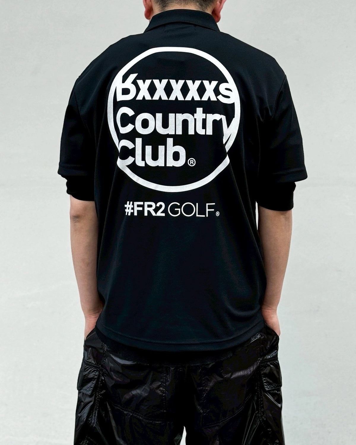 FR2 GOLF エフアールツーゴルフ ポロシャツ メンズ ペイズリー L 半袖