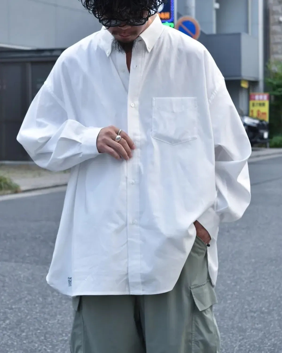 FreshService / DRY OXFORD CORPORATE L/S B.D SHIRT (FSC254-50025B)