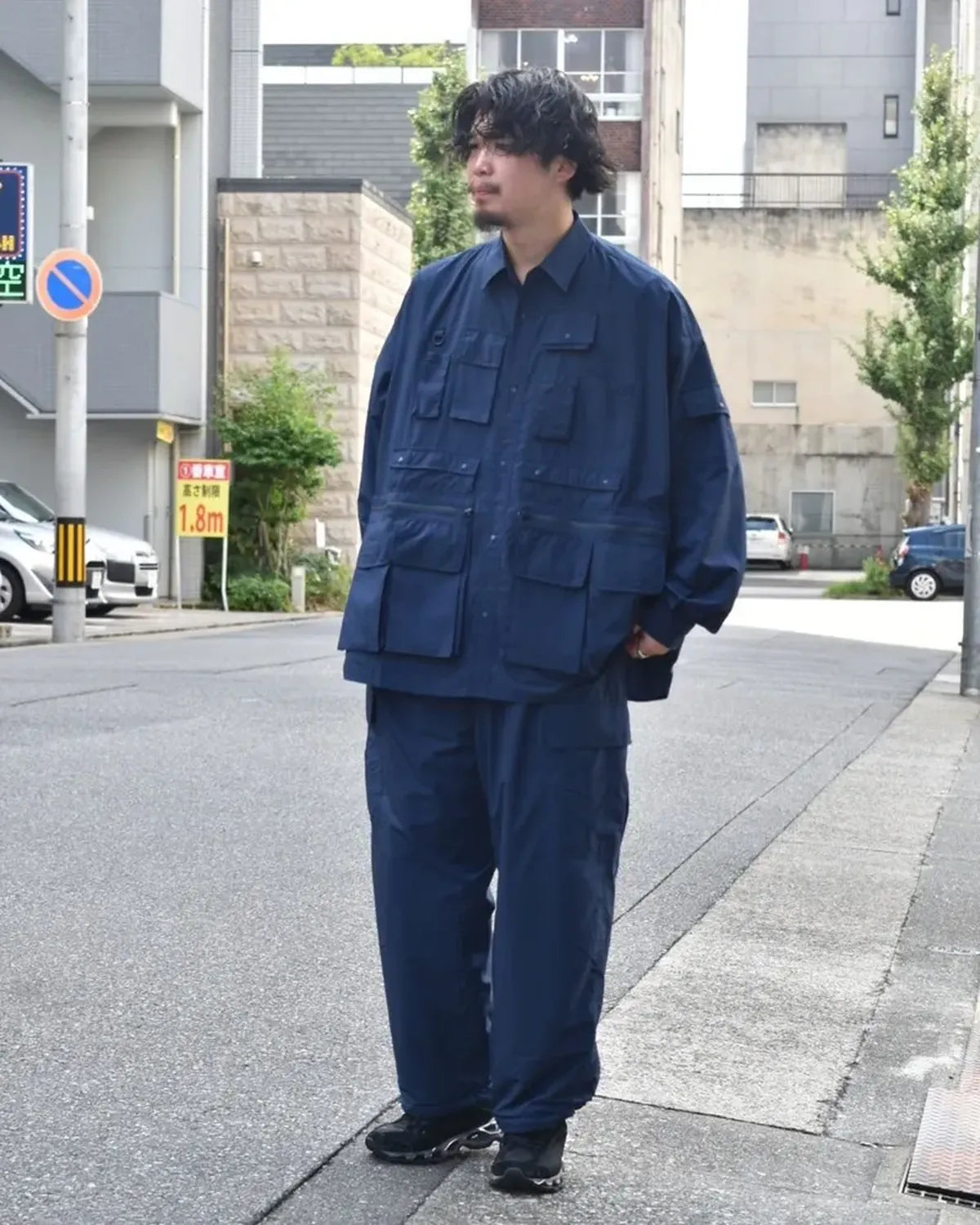 FreshService / MINOTECH TAFFETA TACTICAL POCKET L/S SHIRT (FSC251-50234)