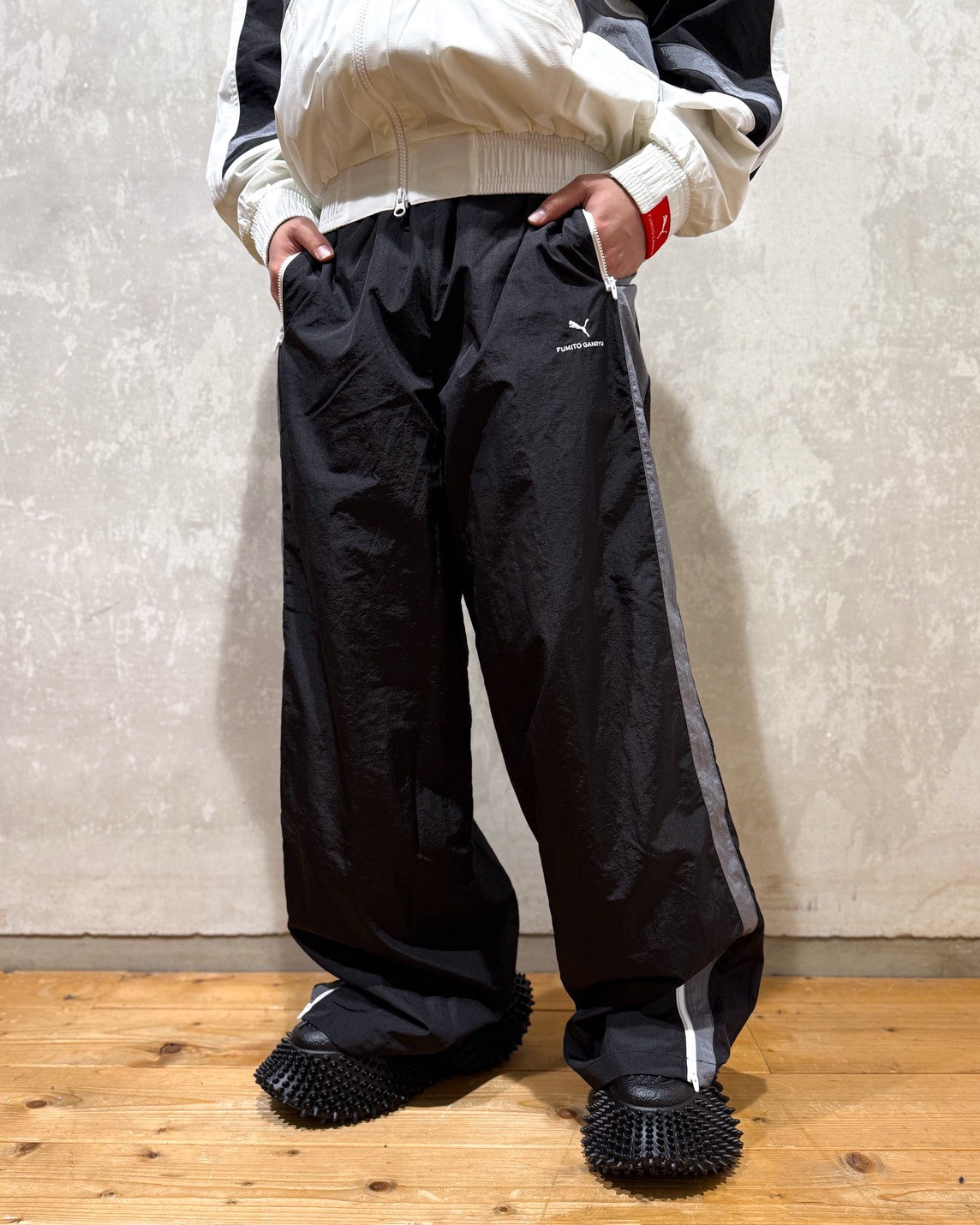 FUMITO GANRYU / × PUMA Zip-up Flared Pants | JACK in the NET