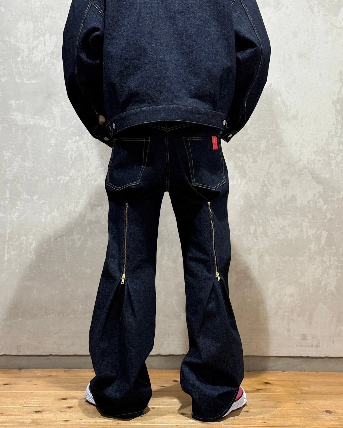 FUMITO GANRYU / Reverse 5P denim (Fu13-Pa-04)