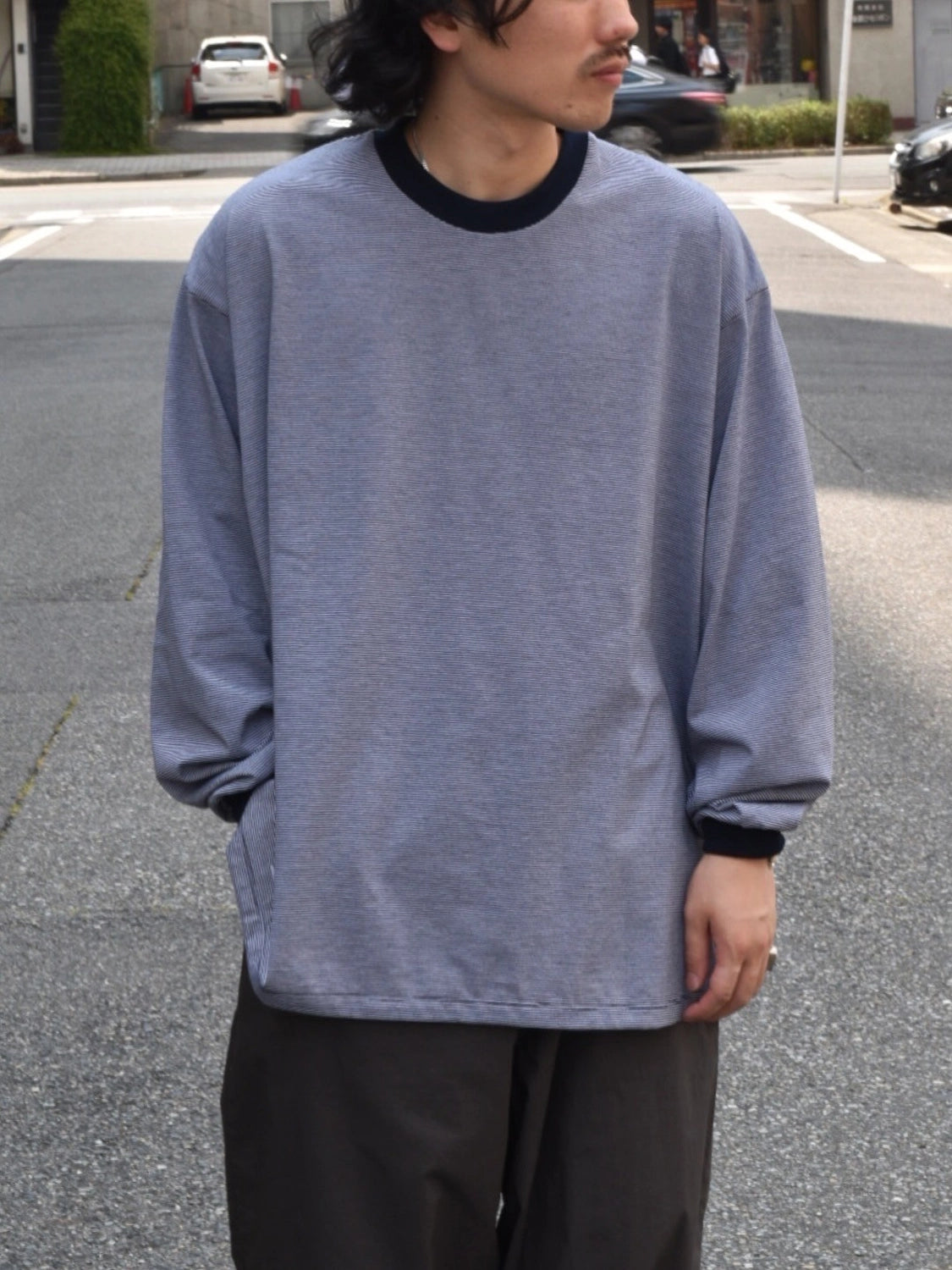 FreshService / MICRO BORDER L/S TEE (FSC252-70034)