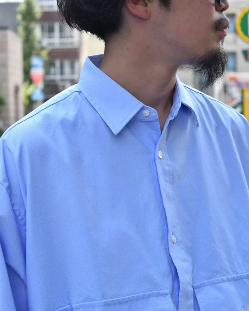 FreshService / DRY OXFORD FLAP POCKET L/S SHIRT (FSC244-50001B)