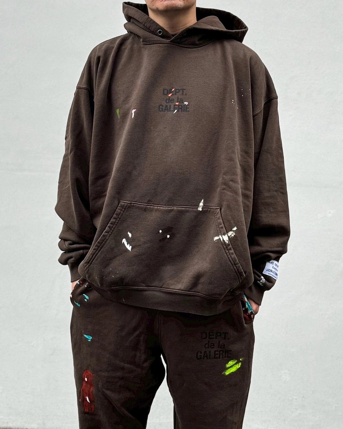 GALLERY DEPT. （ギャラリー デプト）/ FRENCH LOGO PAINTED HOODIE