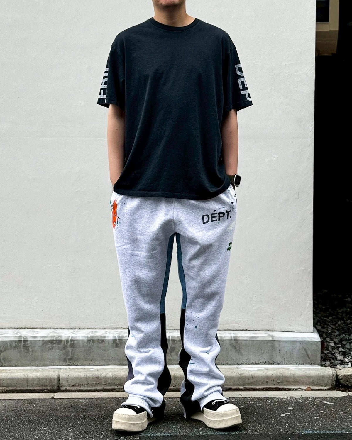 GALLERY DEPT. （ギャラリー デプト）/ DÉPT LOGO PAINTED SWEATPANT