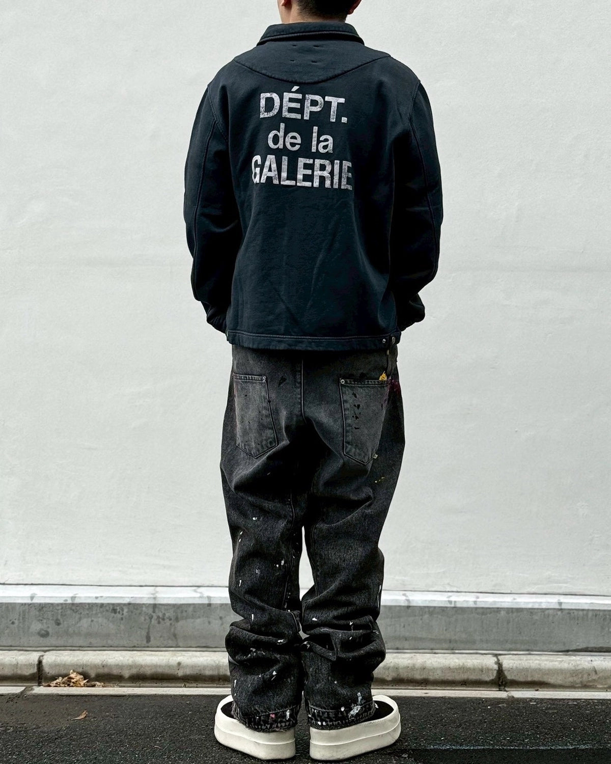 GALLERY DEPT.  / ZIP DENIM (ZIPP-40105-BLKP)