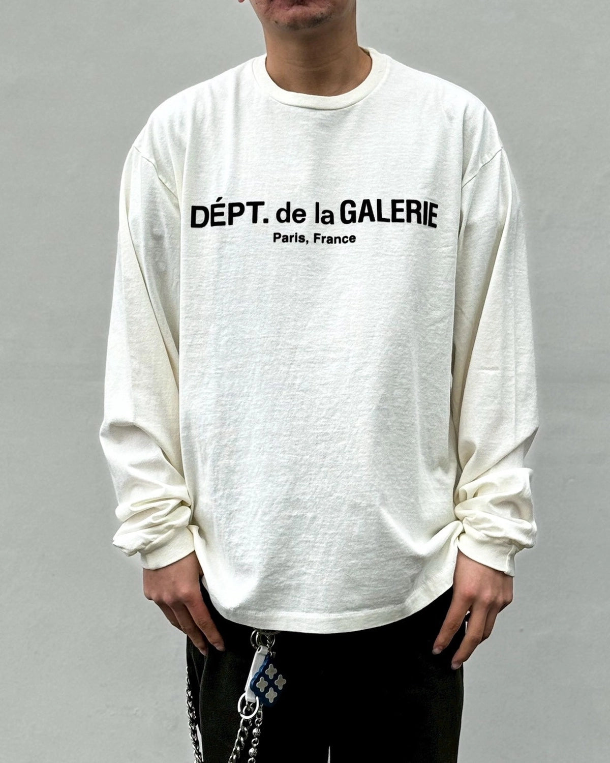 GALLERY DEPT. / FRENCH LOGO LUX L/S TEE (TOP037)