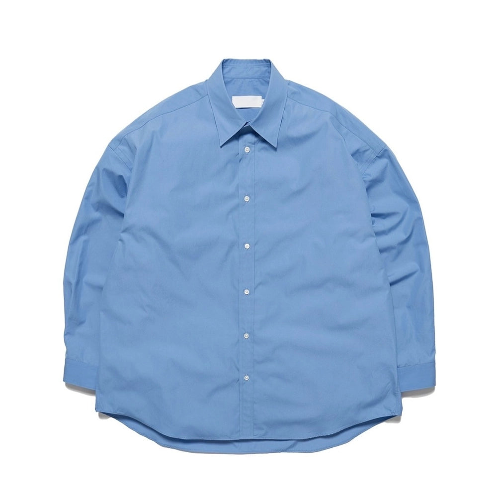 Graphpaper / High Count Broad L/S Oversized regular Collar Shirt  (GL251-50281B)