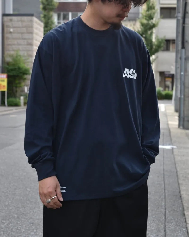 FreshService / AS×FS CORPORATE L/S TEE "Asb" (FSC243-70193AS)