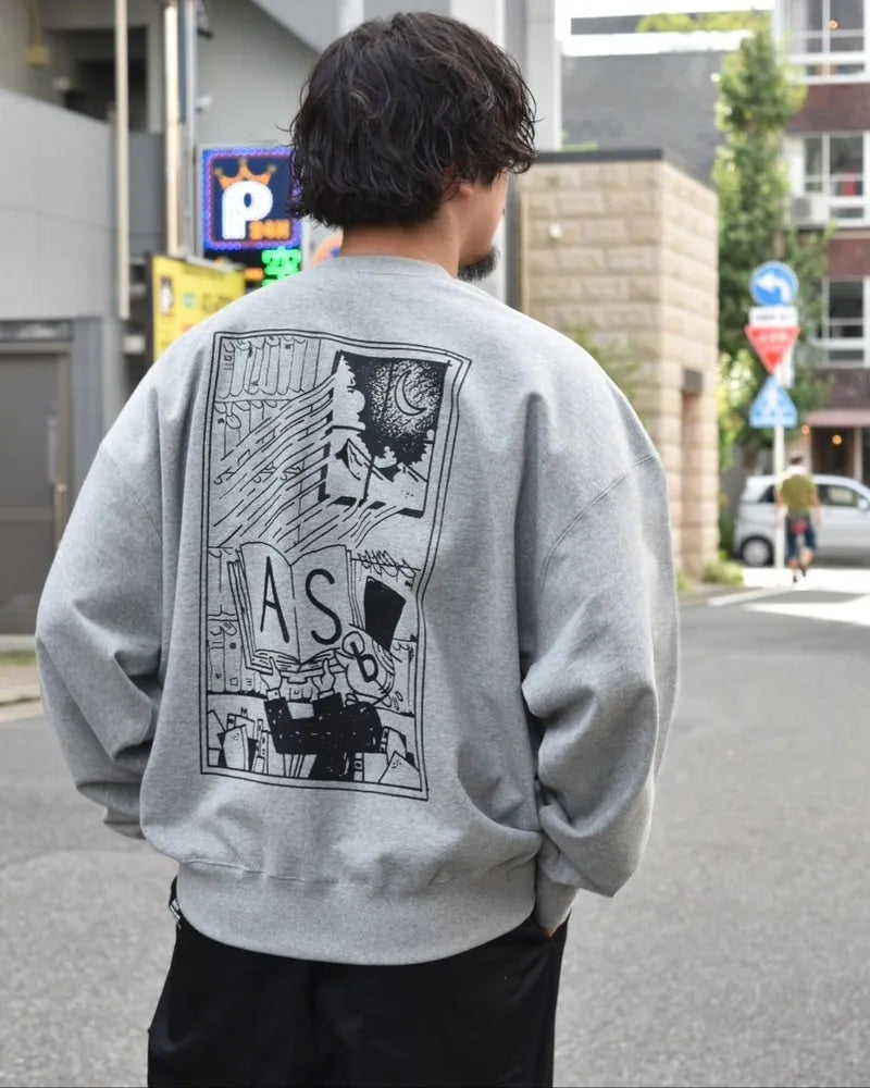 FreshService / AS×FS LIGHT OZ CREW NECK SWEAT "COMIC" (FSC243-70196AS)