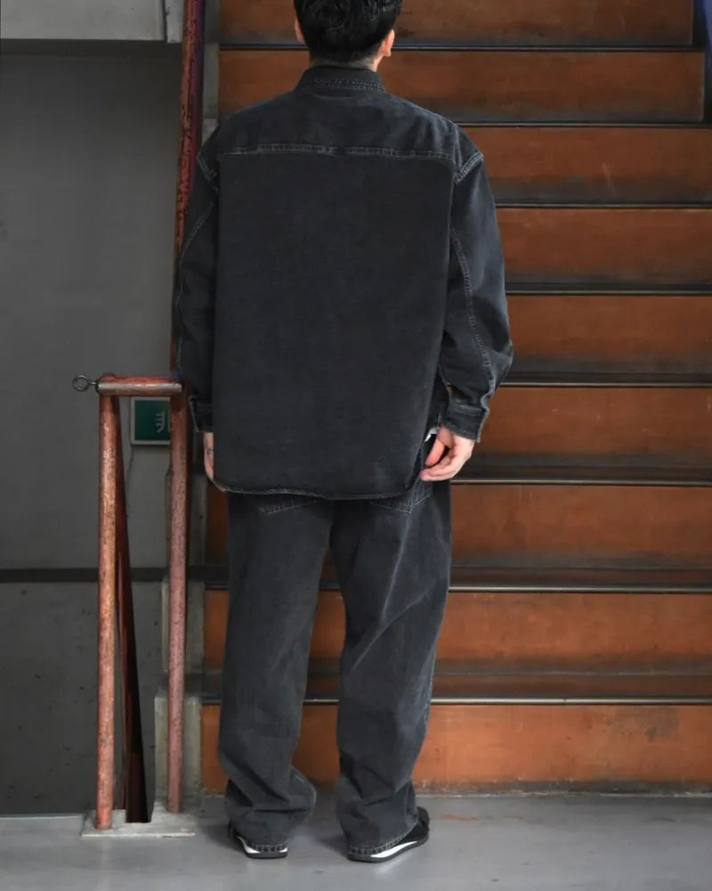 COOTIE PRODUCTIONS® / 10.5oz Denim L/S Work Shirt (CTE-24S413)