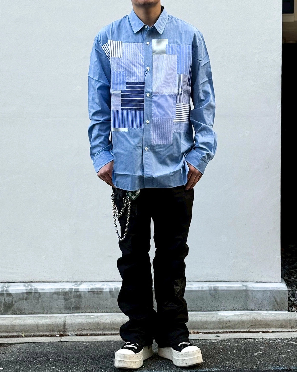 JUNYA WATANABE MAN / L/S SHIRT (WQ-B036-051)