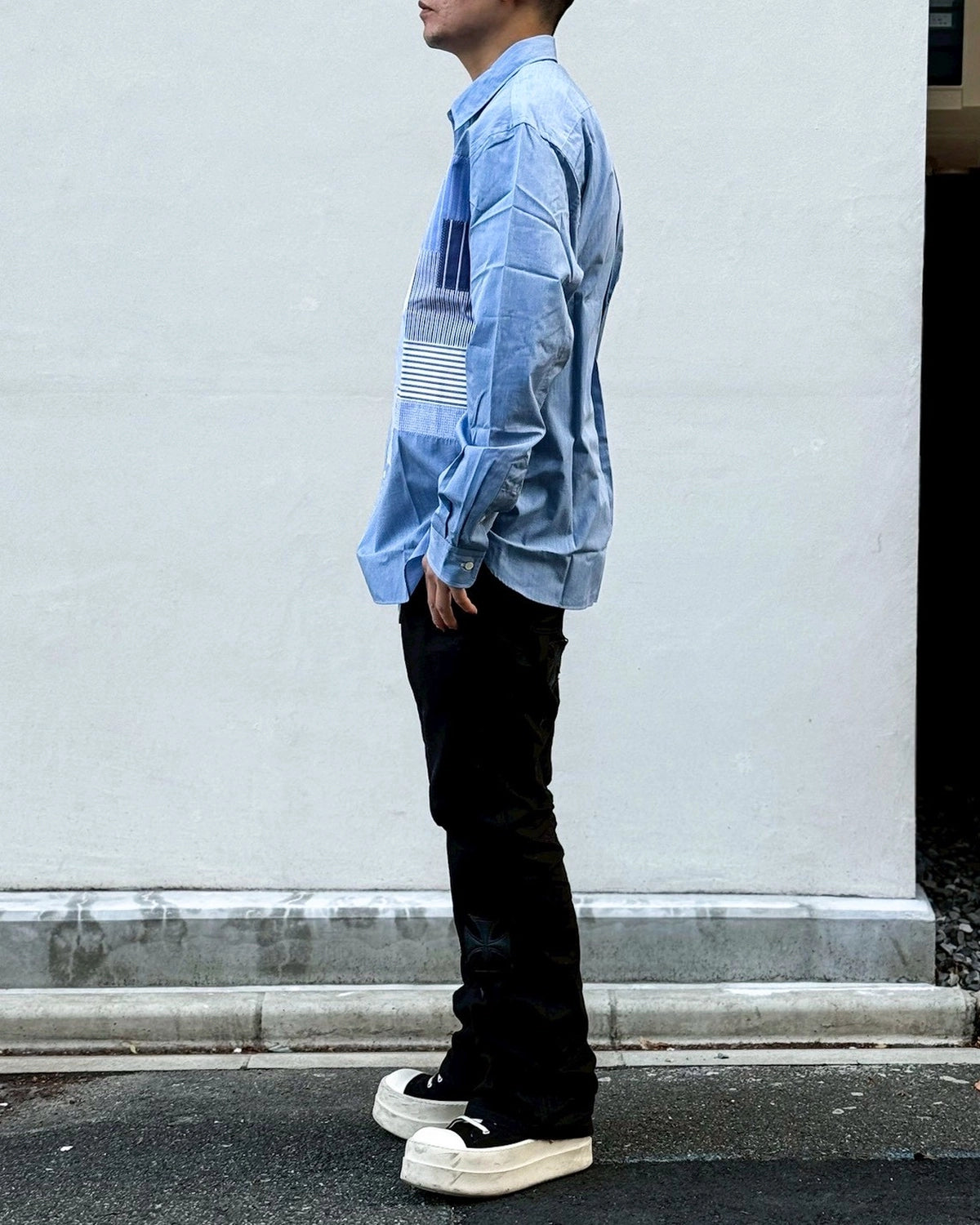 JUNYA WATANABE MAN / L/S SHIRT (WQ-B036-051)