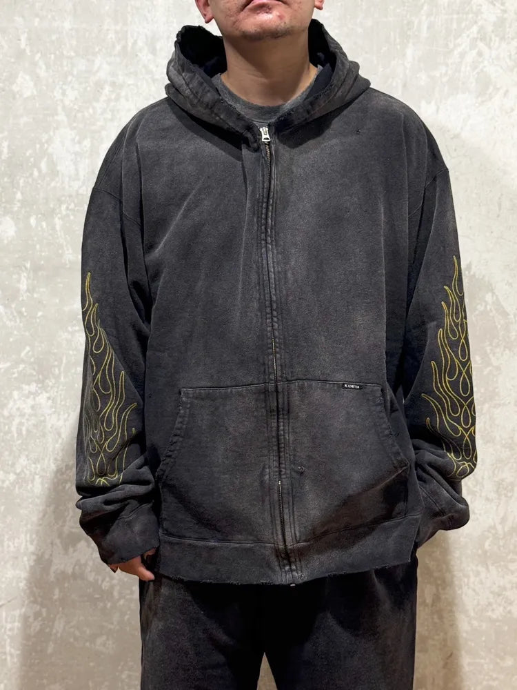 KAMIYA / ROPE Sweat Hoodie (G13HD060)