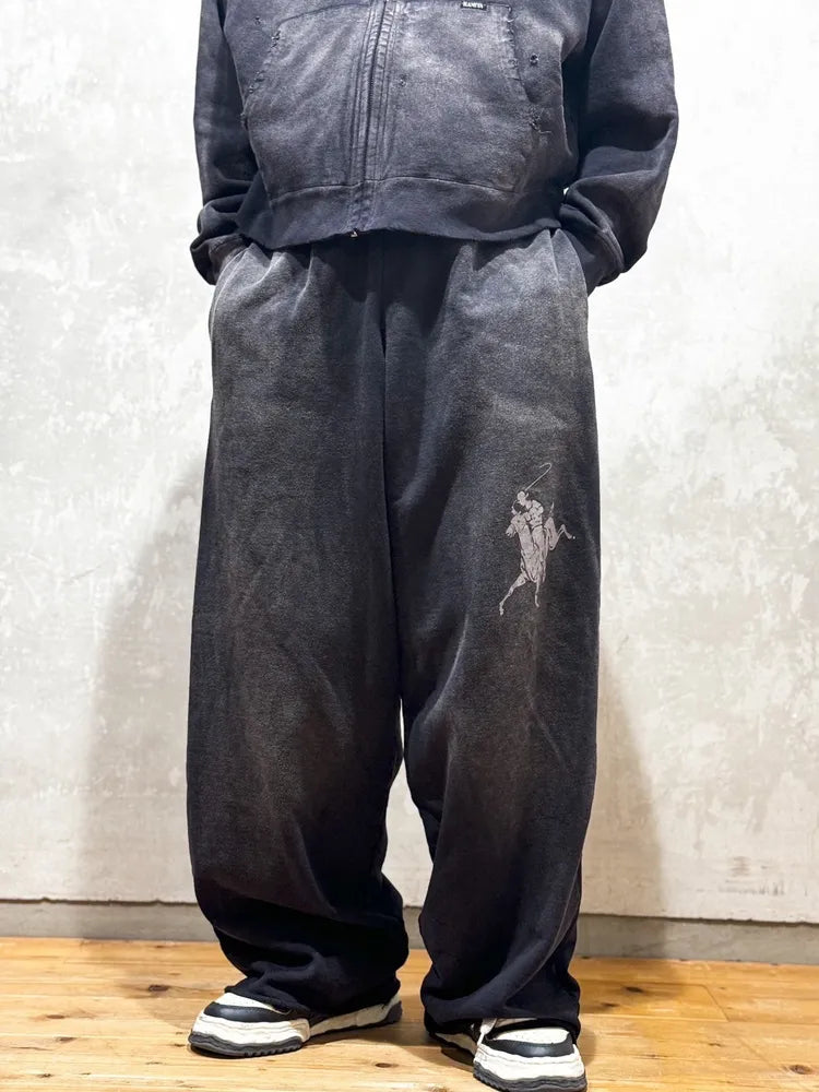 KAMIYA / RODEO Sweat Wide Pants (G13PT065)